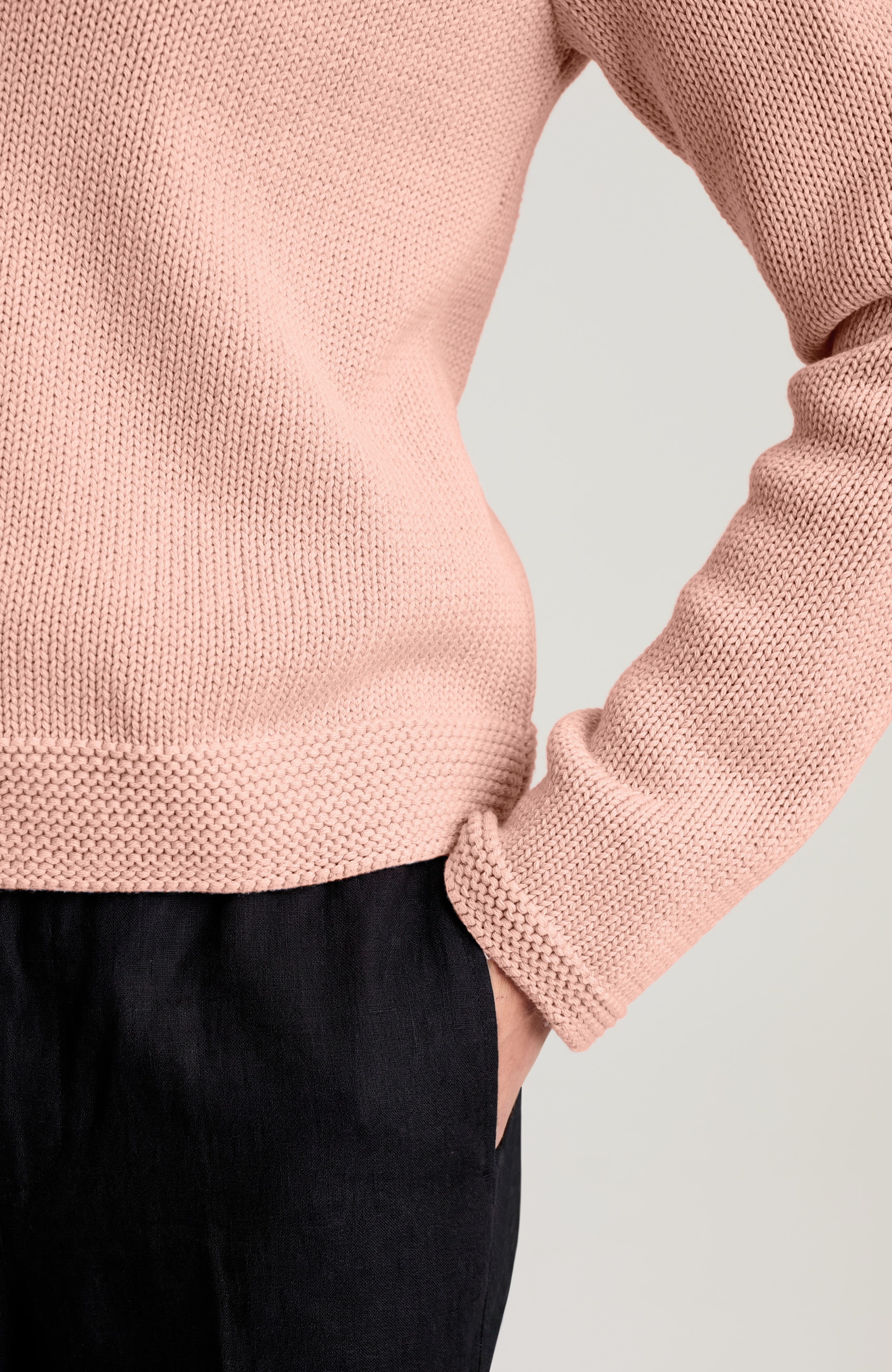 zip-front cardi