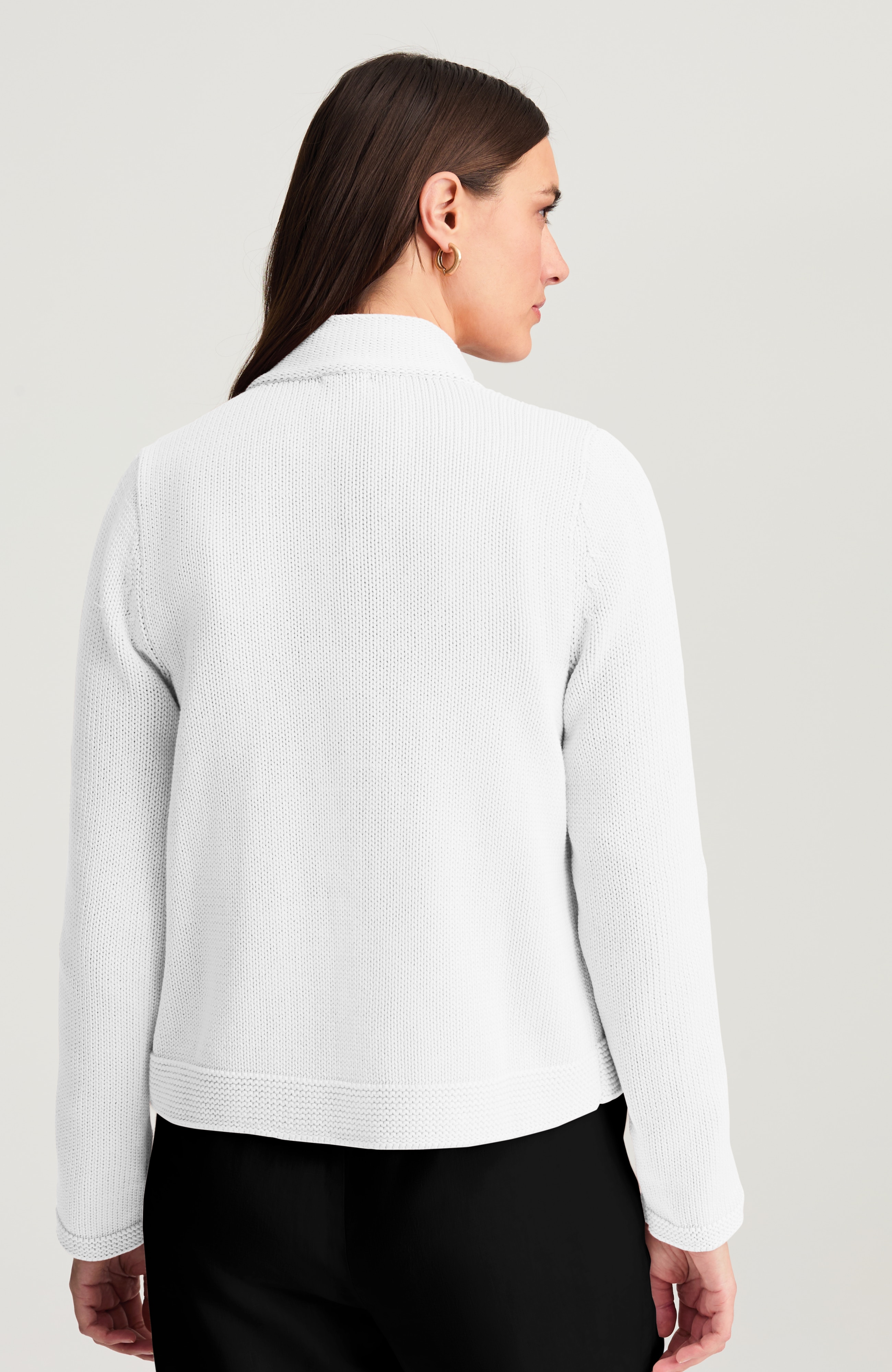 ZIP-FRONT CARDI | JJill