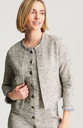Image for Tweed-Mix Cardi