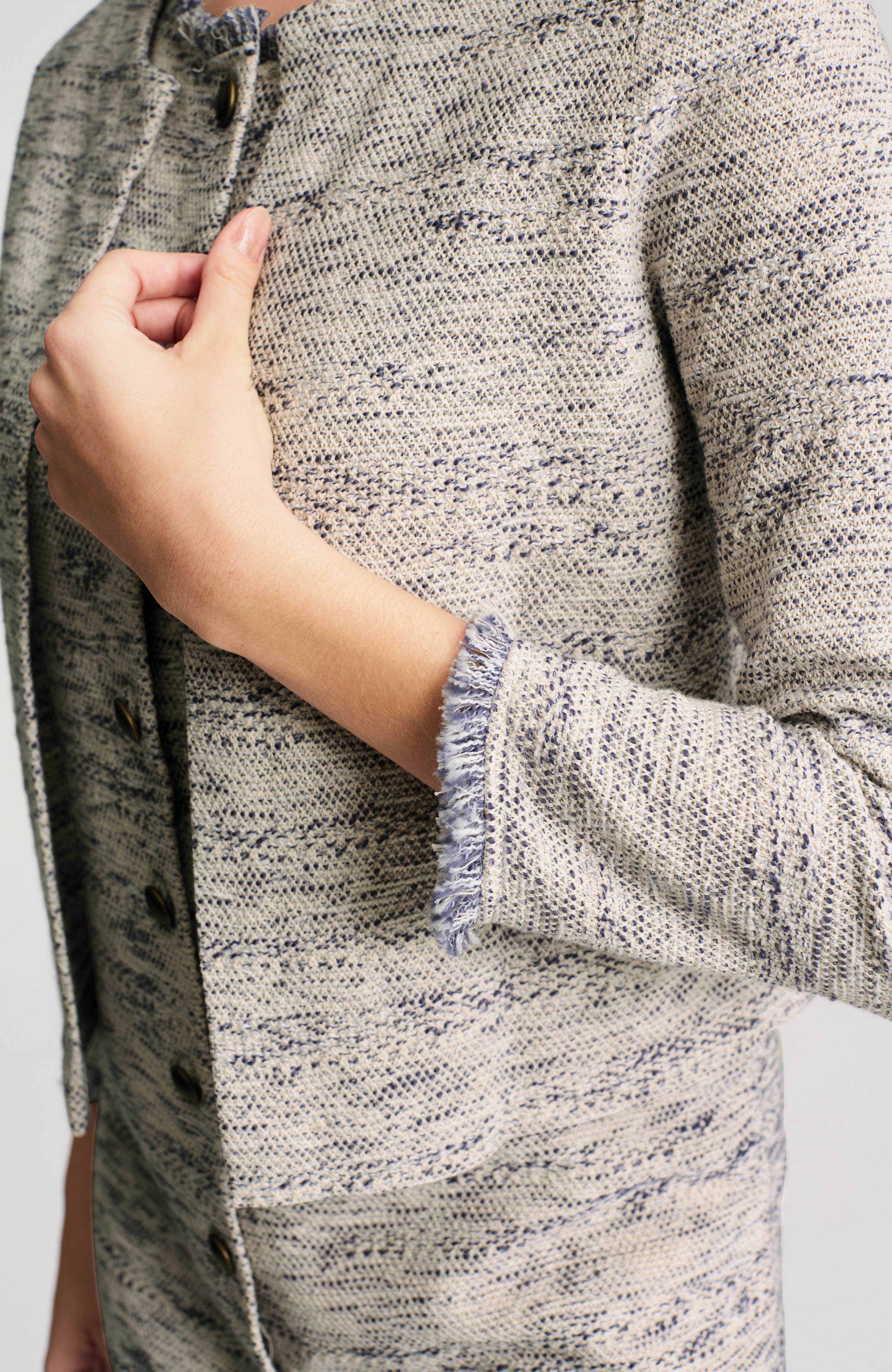 Tweed-Mix Cardi | JJill