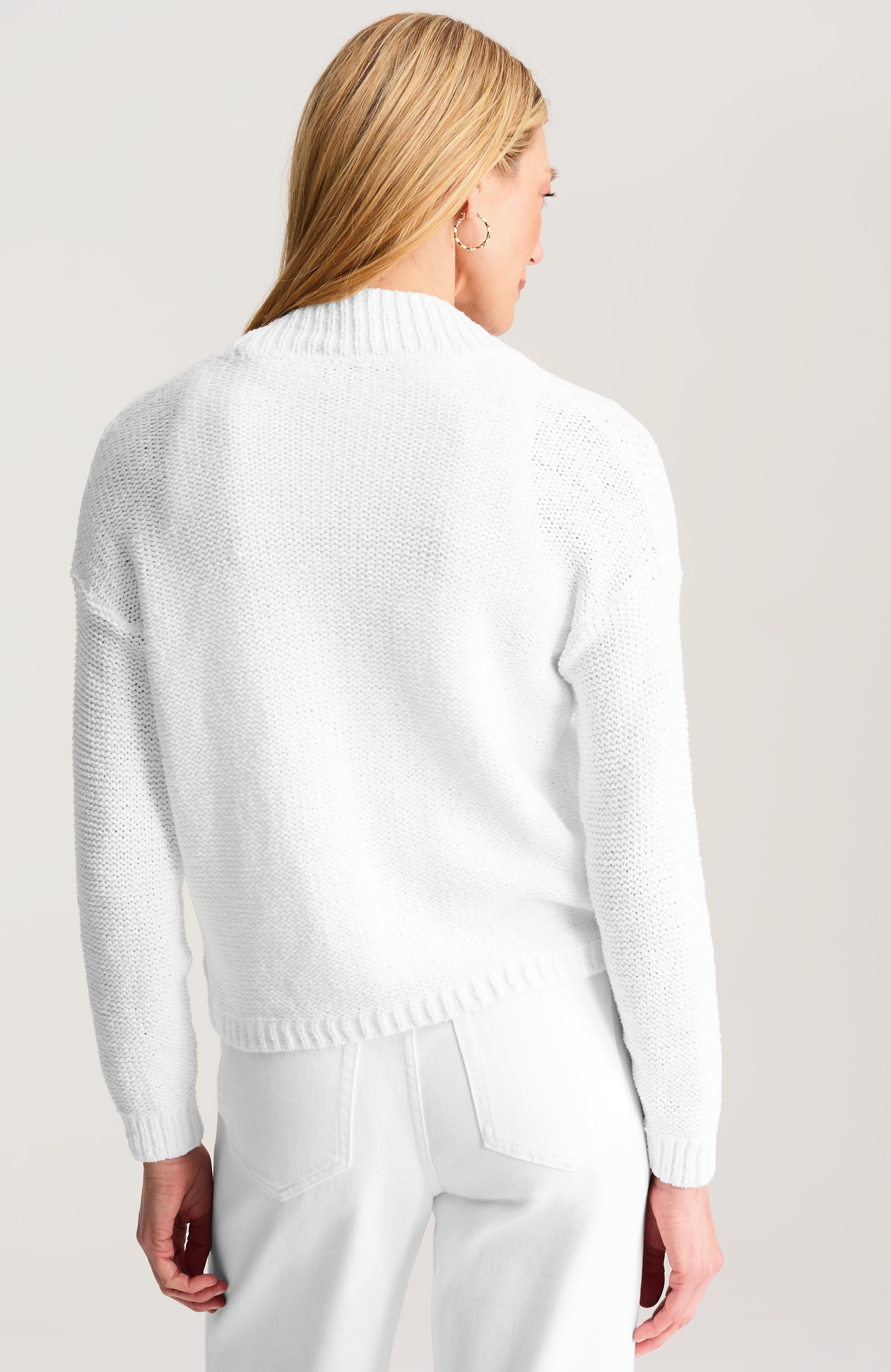 relaxed cotton cardi