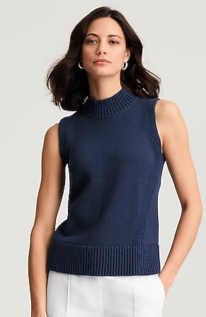 Image for Textured Sweater Tanks