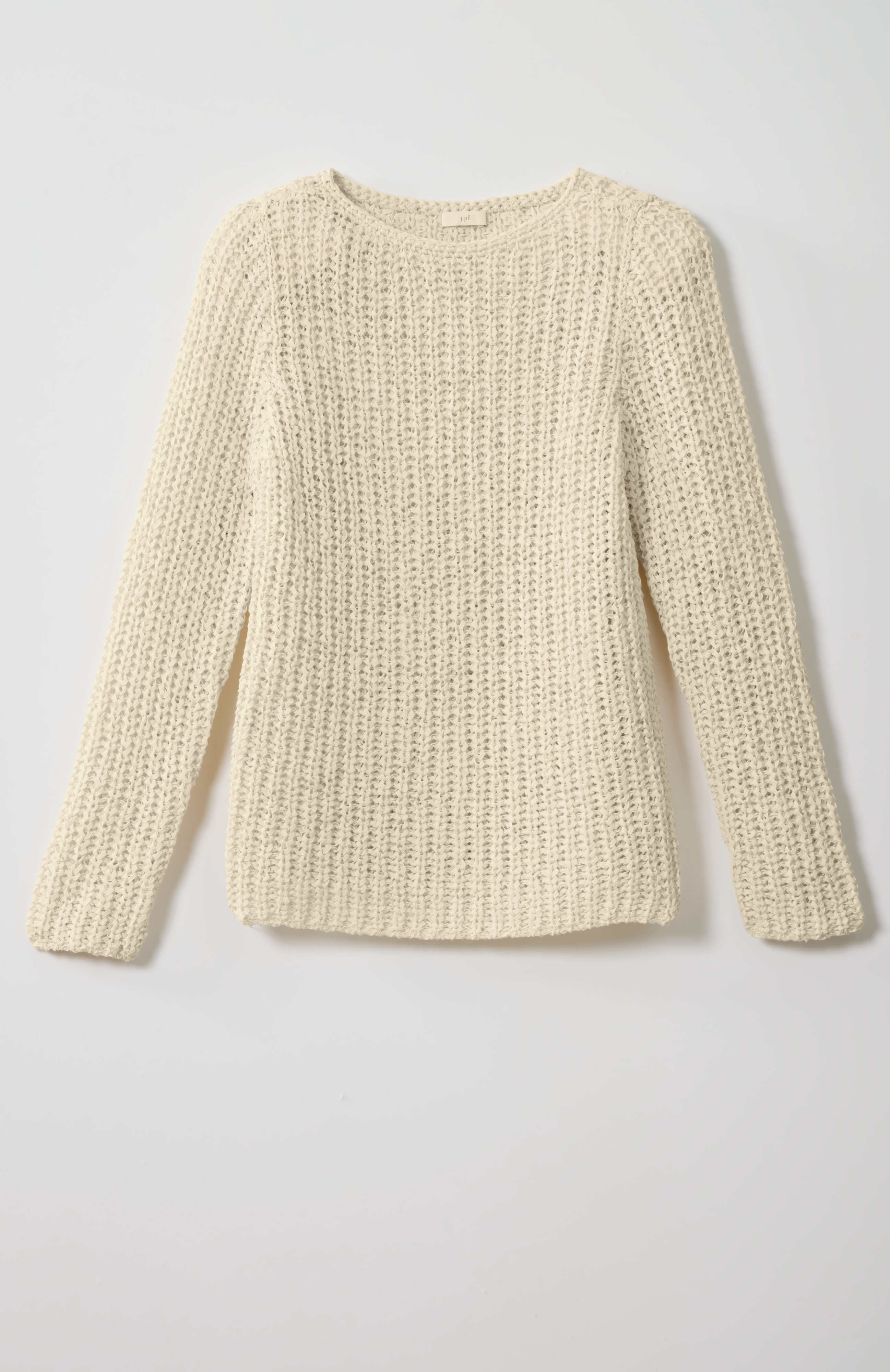 lightweight ribbed sweater