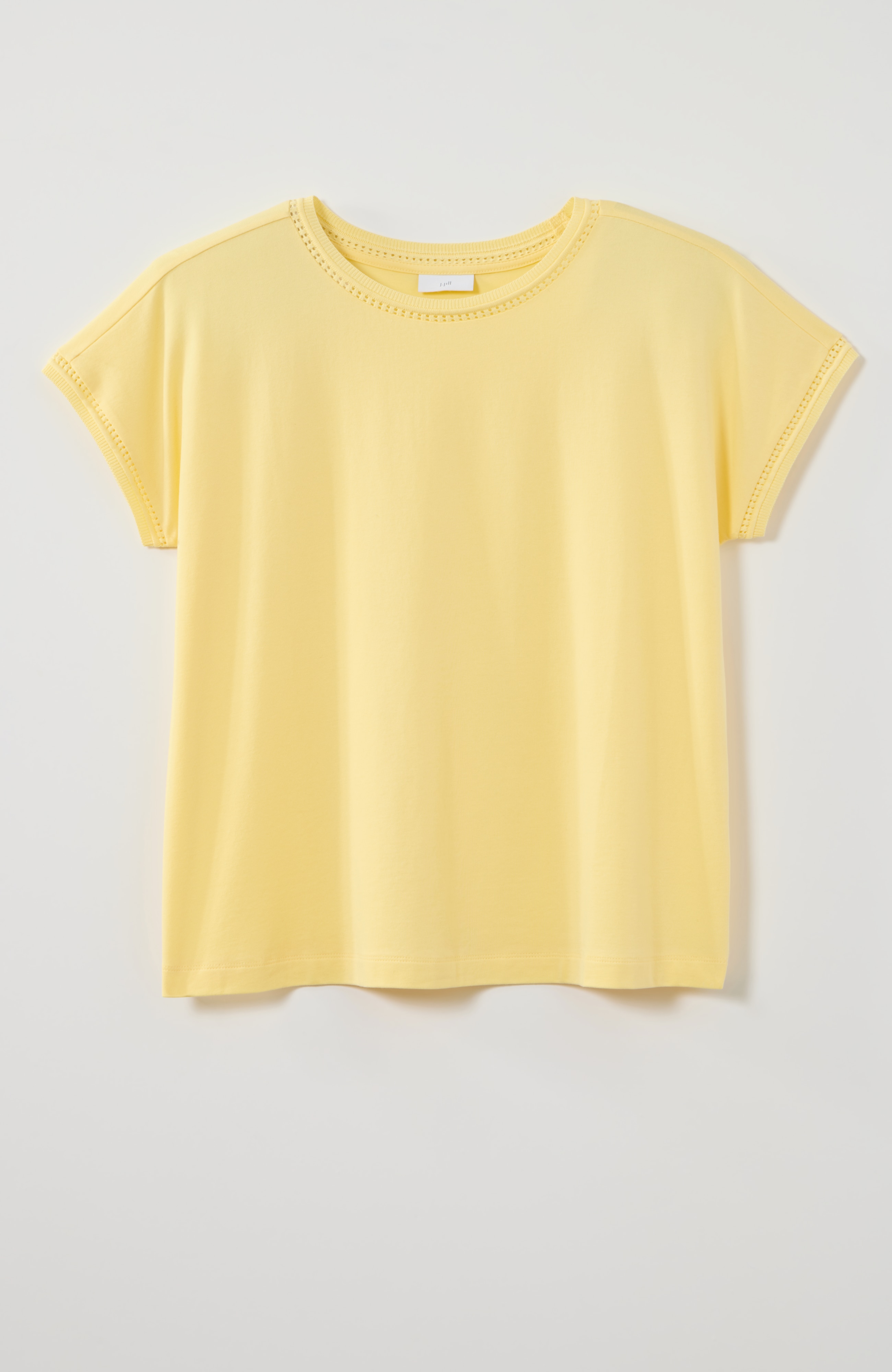 KNIT EXTENDED-CAP-SLEEVE TOP | JJill