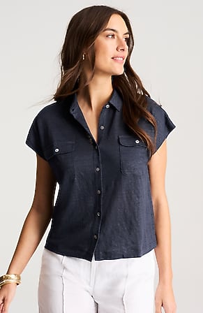 Image for Linen Camp Shirt