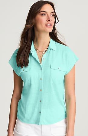 Image for Linen Camp Shirt