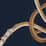 classic navy gilded knots, $69.00