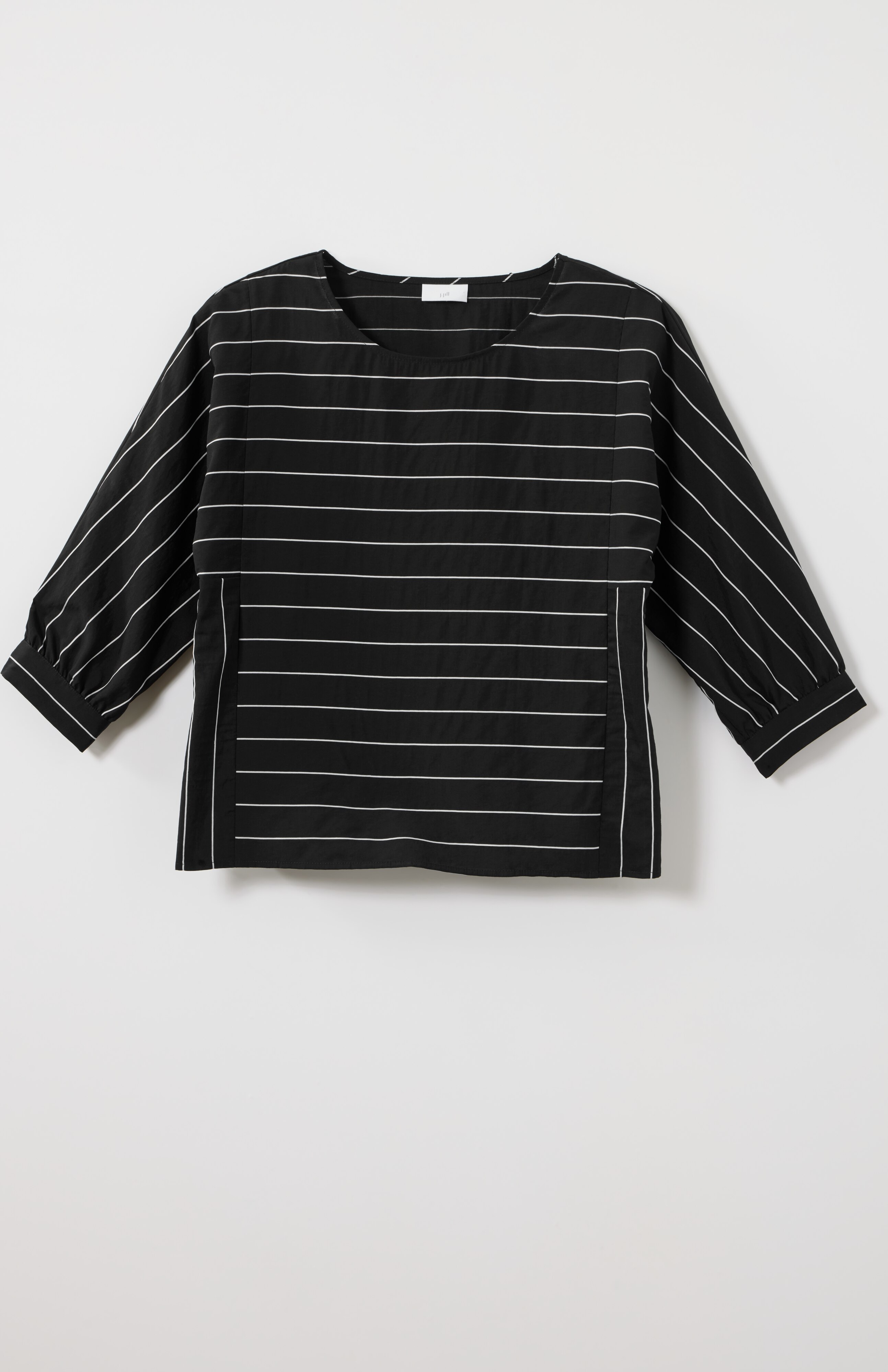 MIXED-STRIPES TOP | JJill