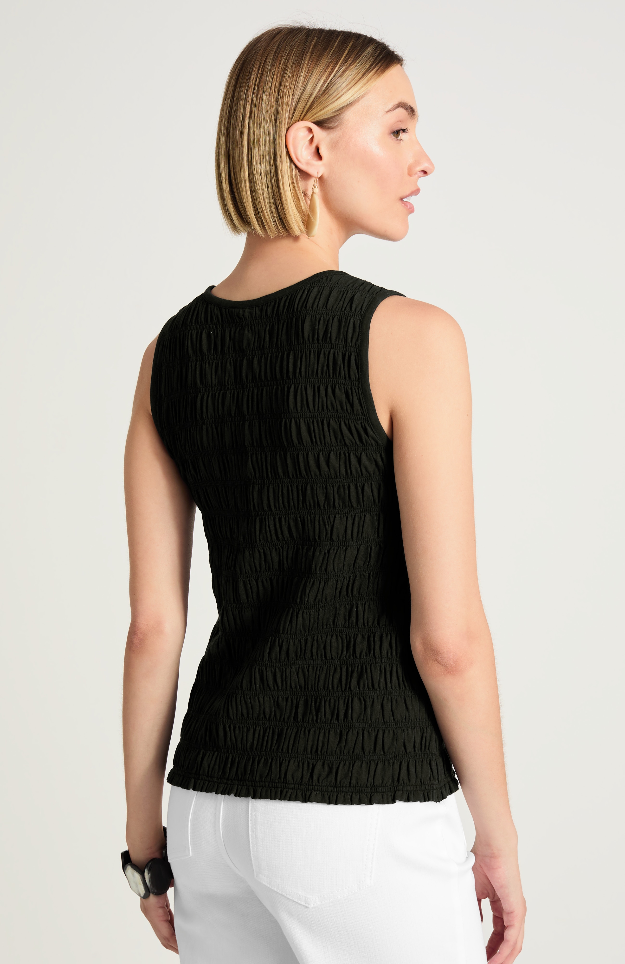 smocked tank