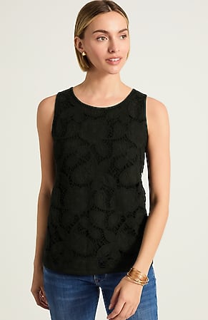 Image for Mixed-Media Crochet Tank