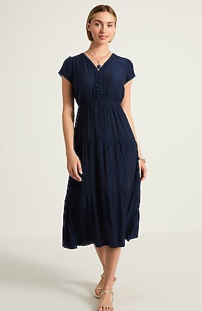 Image for Tiered Midi Dress