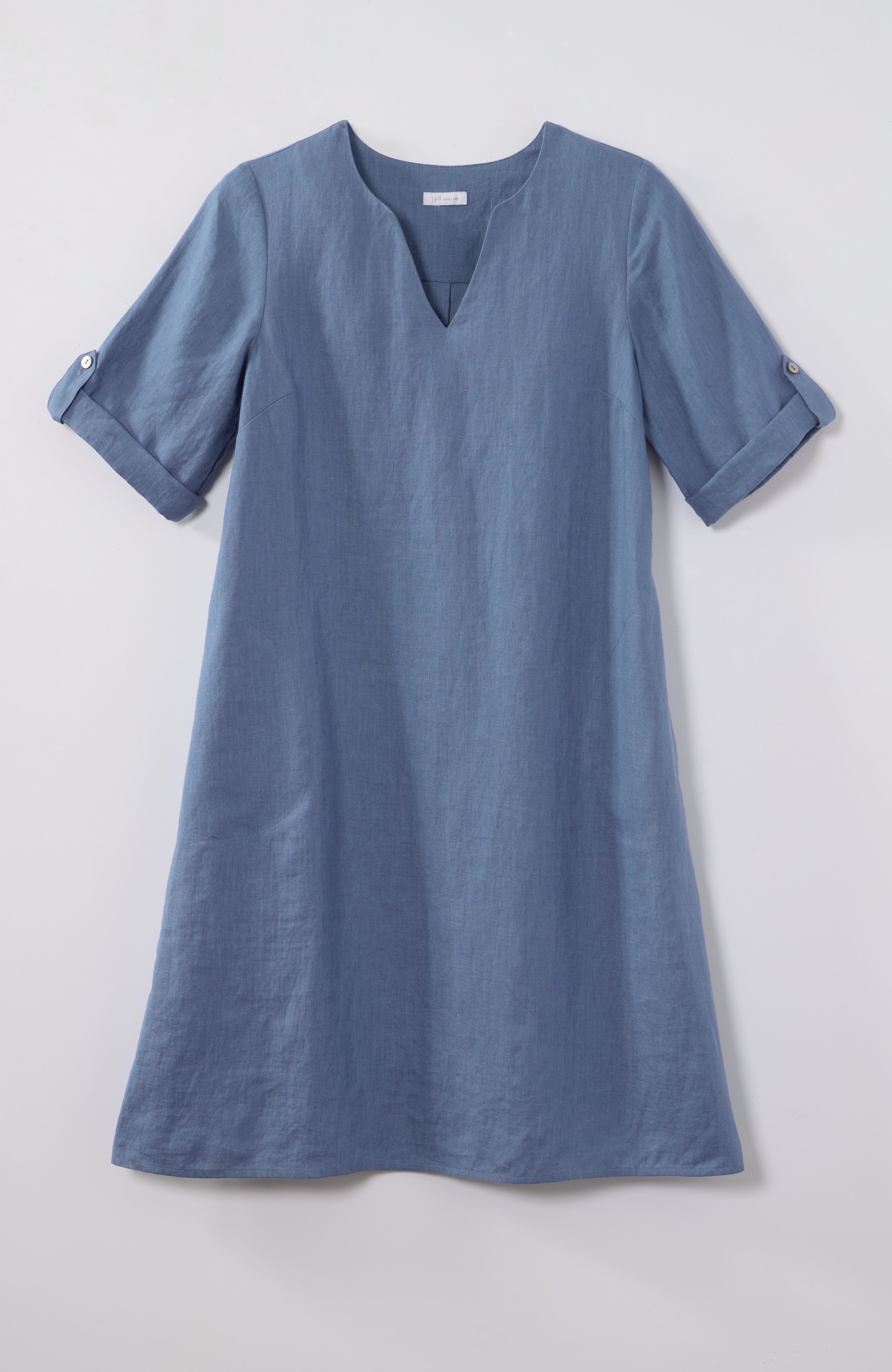 easy linen a-line dress