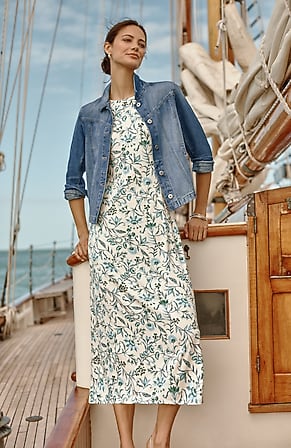 Image for Knit Seamed Maxi Dress