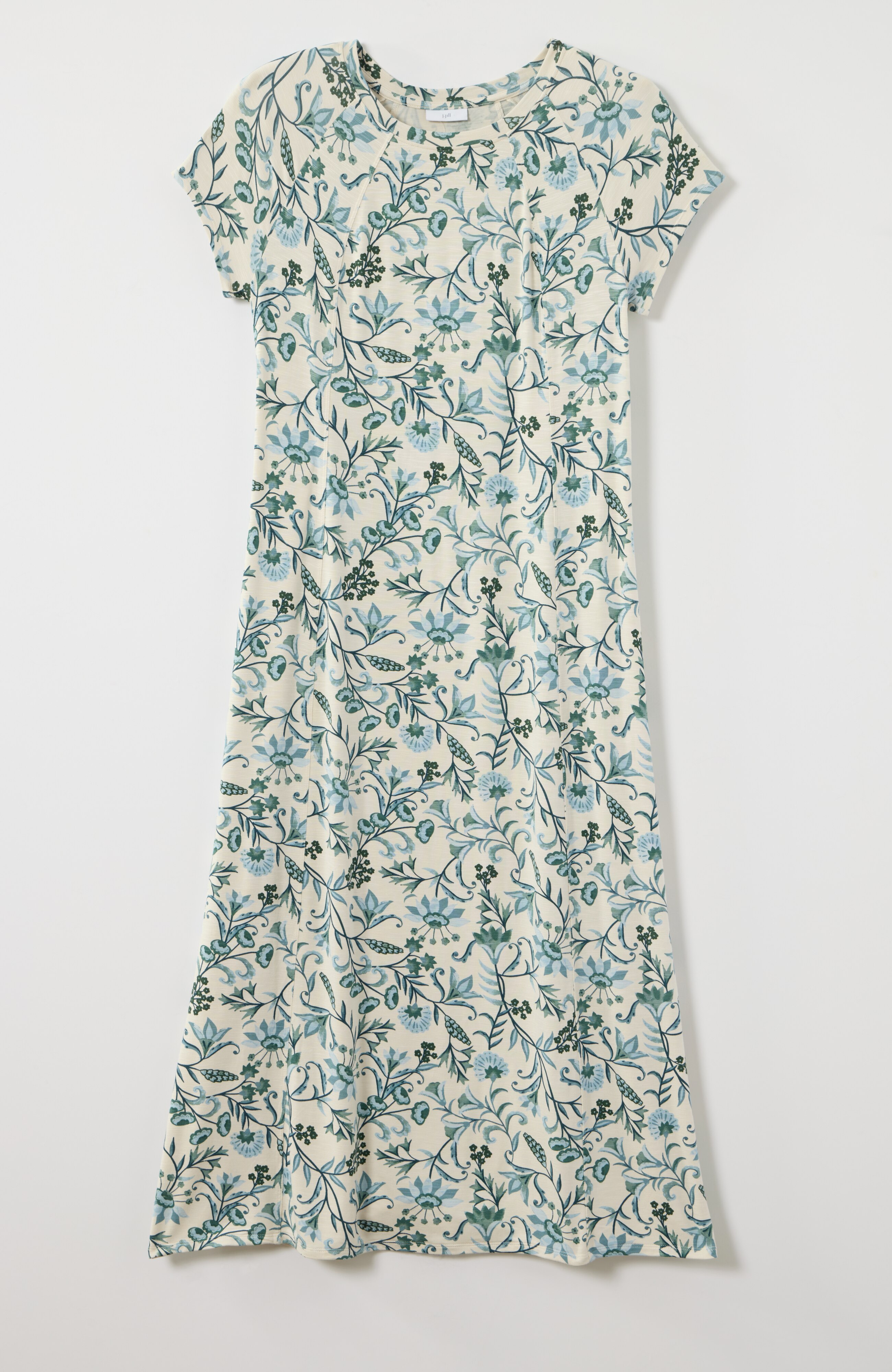 Knit Seamed Maxi Dress