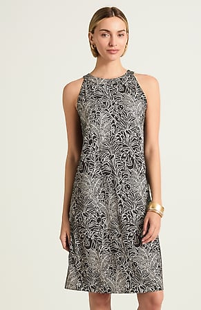 Image for Printed A-Line Shift Dress