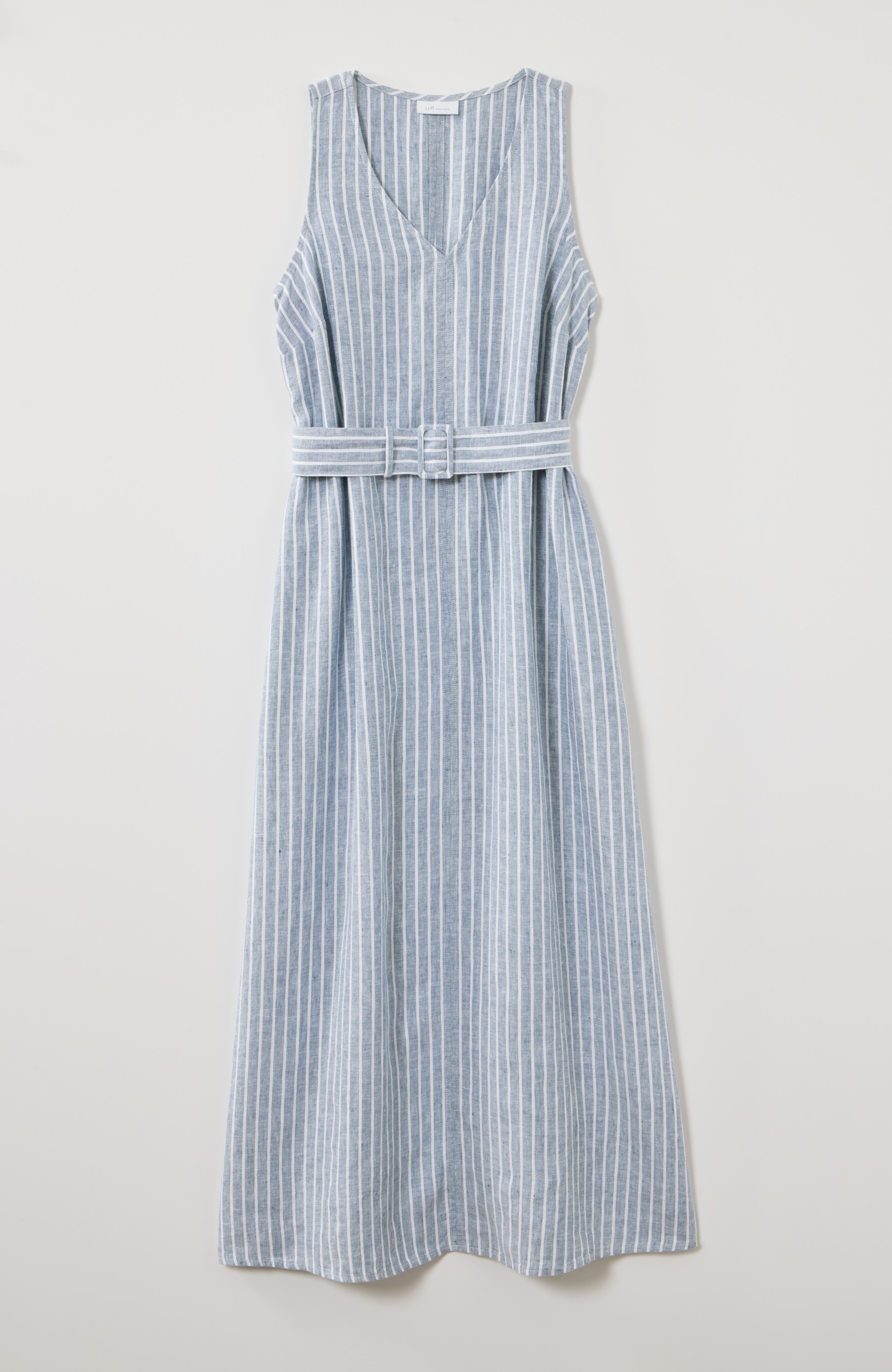belted maxi dress