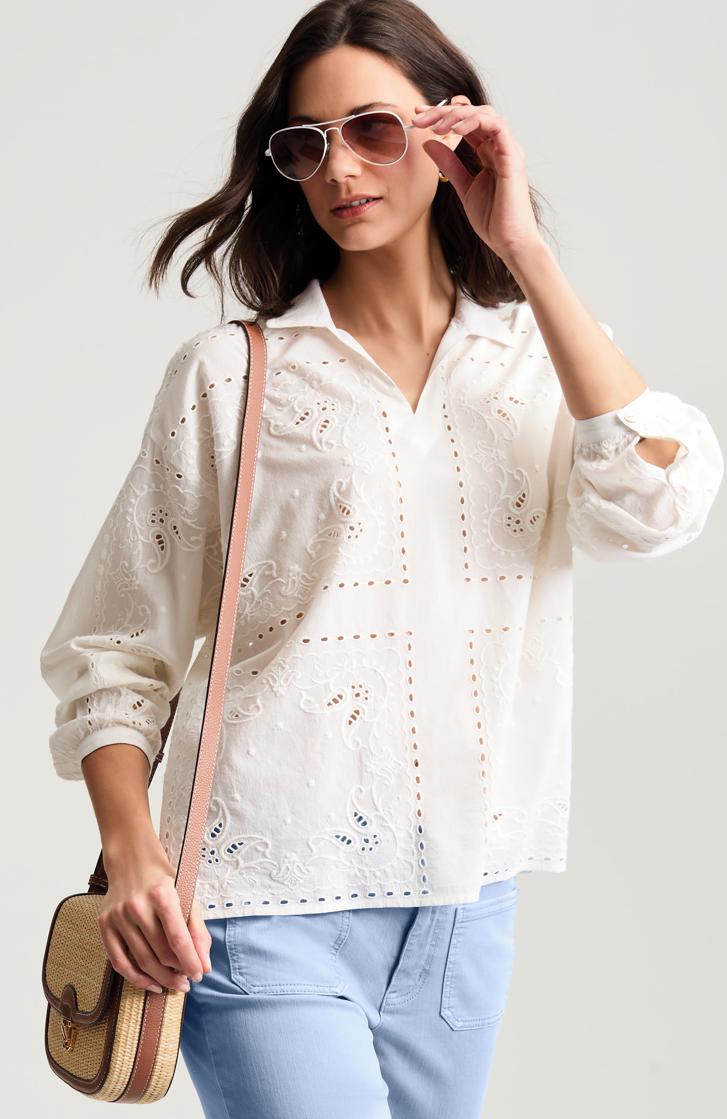 bandana-embroidered popover