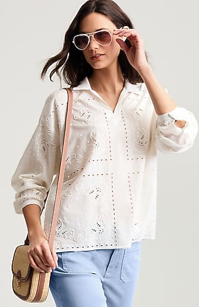 Image for Bandana-Embroidered Popover