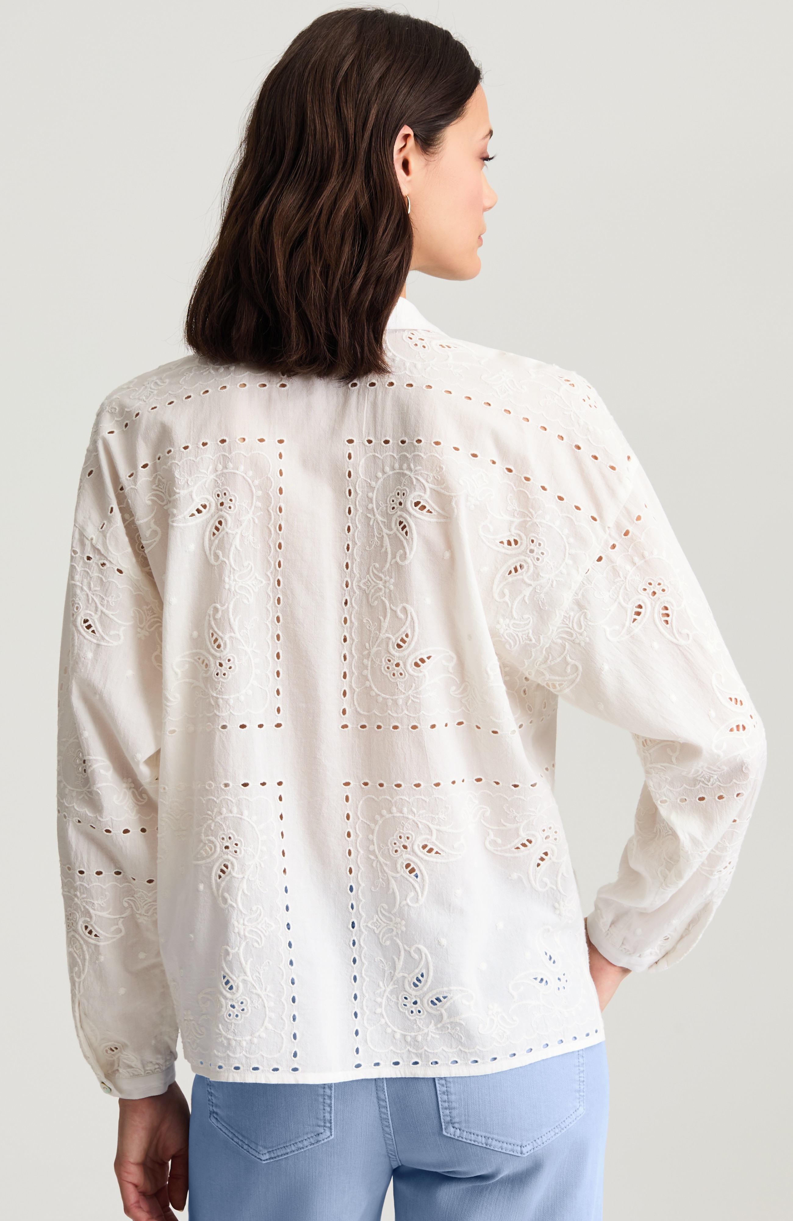 bandana-embroidered popover