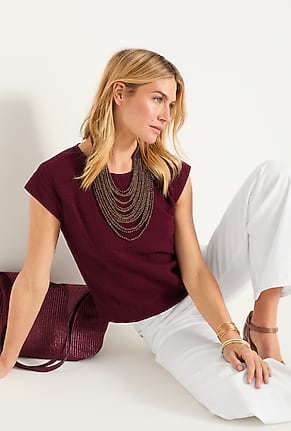 Image for Seersucker Seamed Shirt