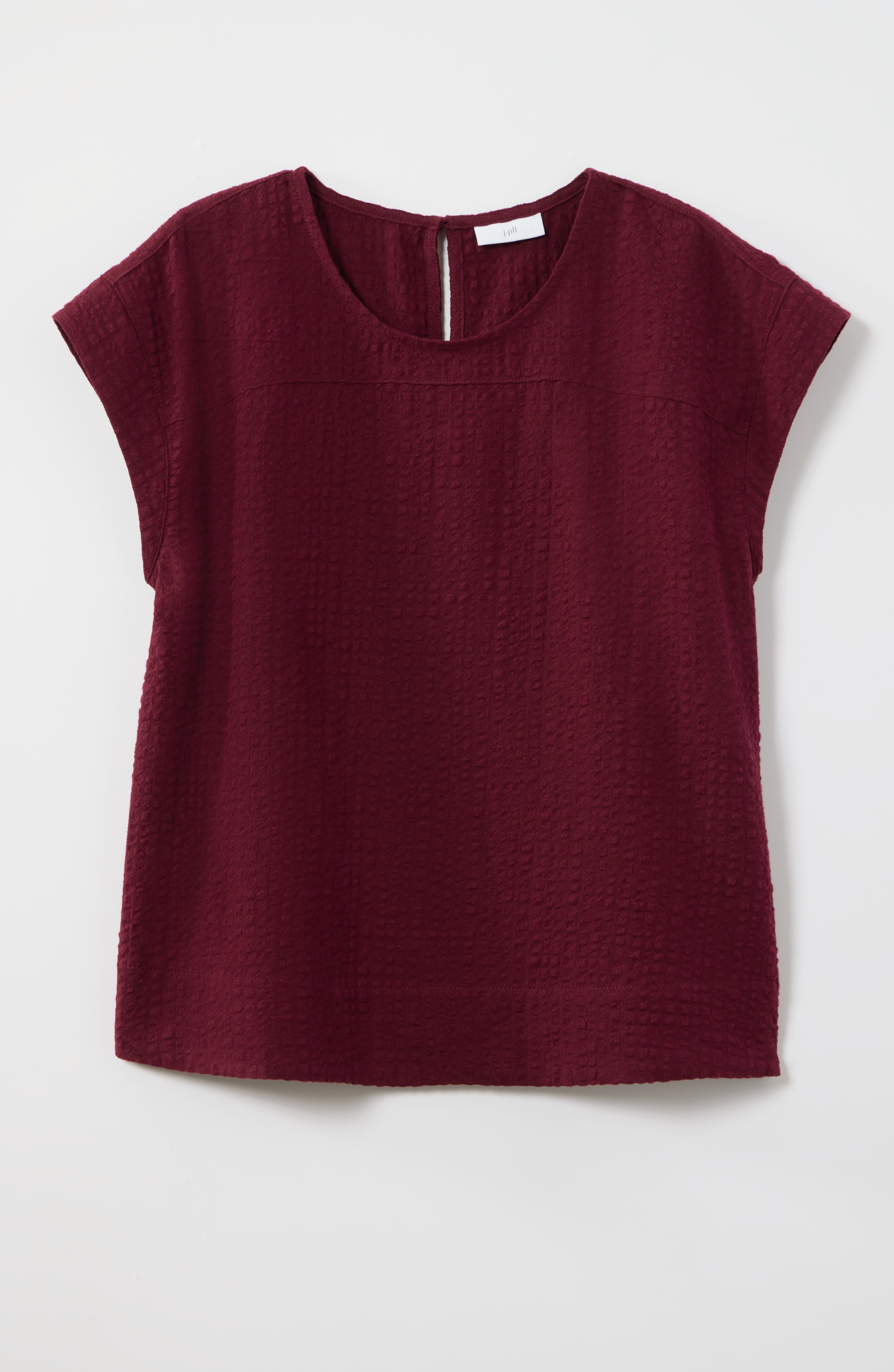 seersucker seamed shirt