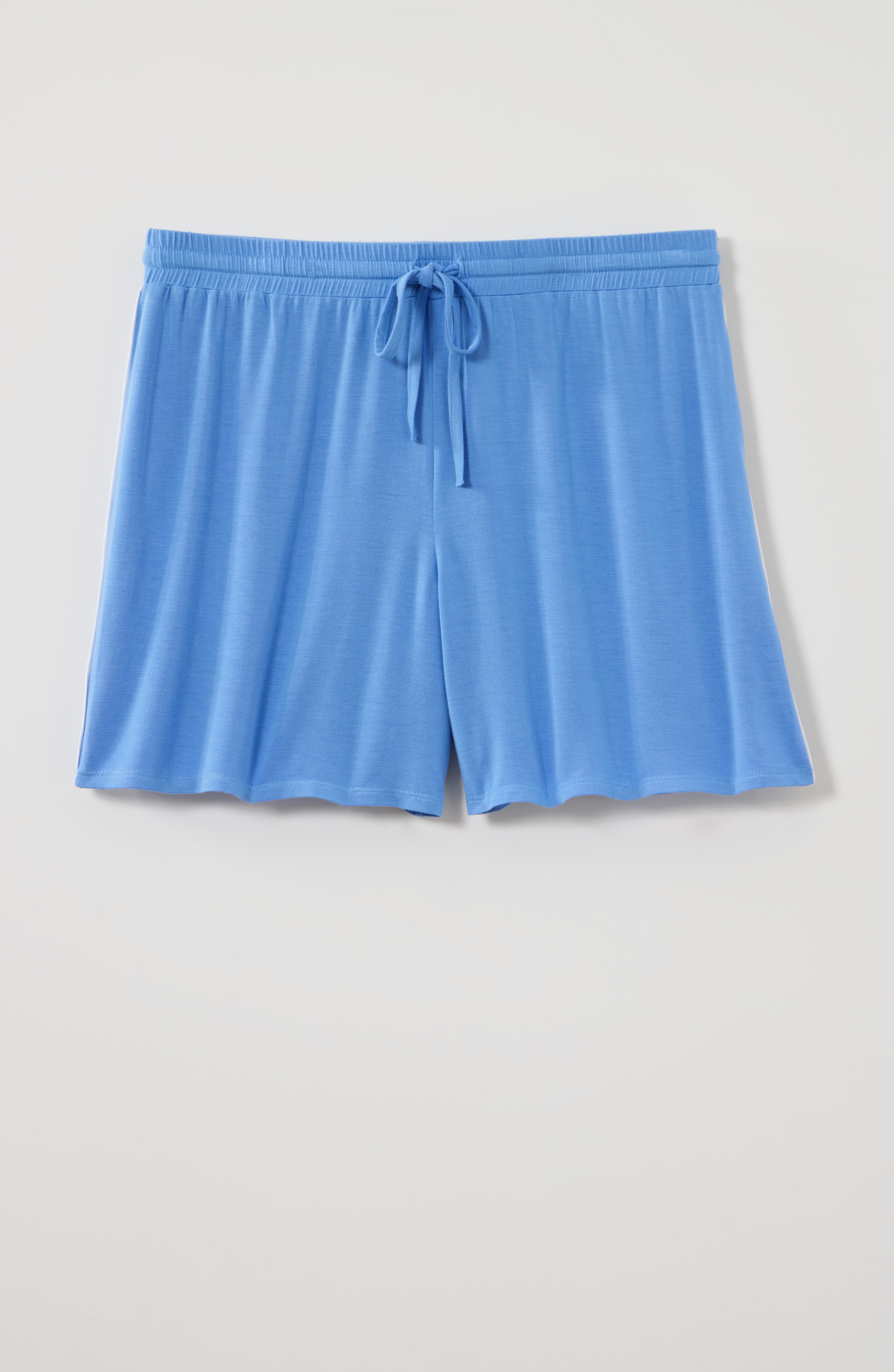 sleep tranquil knit piped shorts