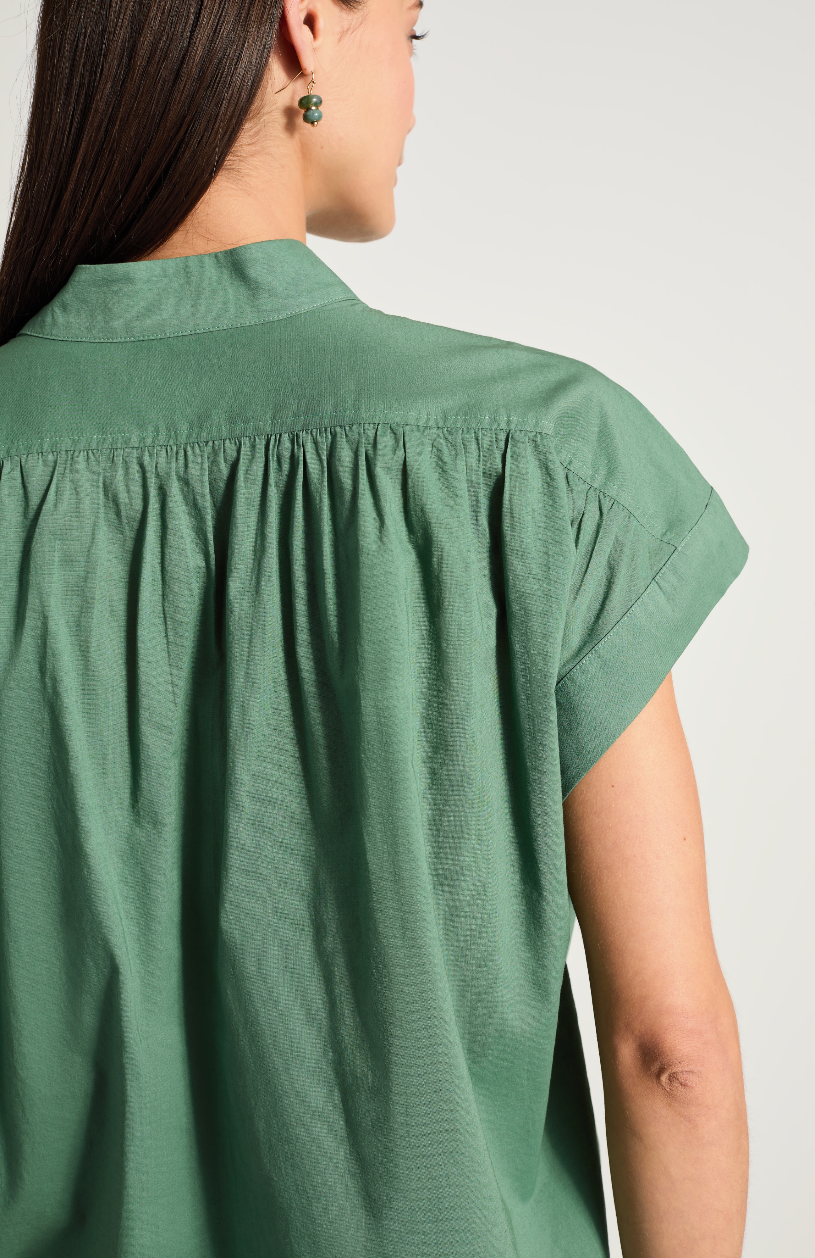 Shirred Voile Top | JJill