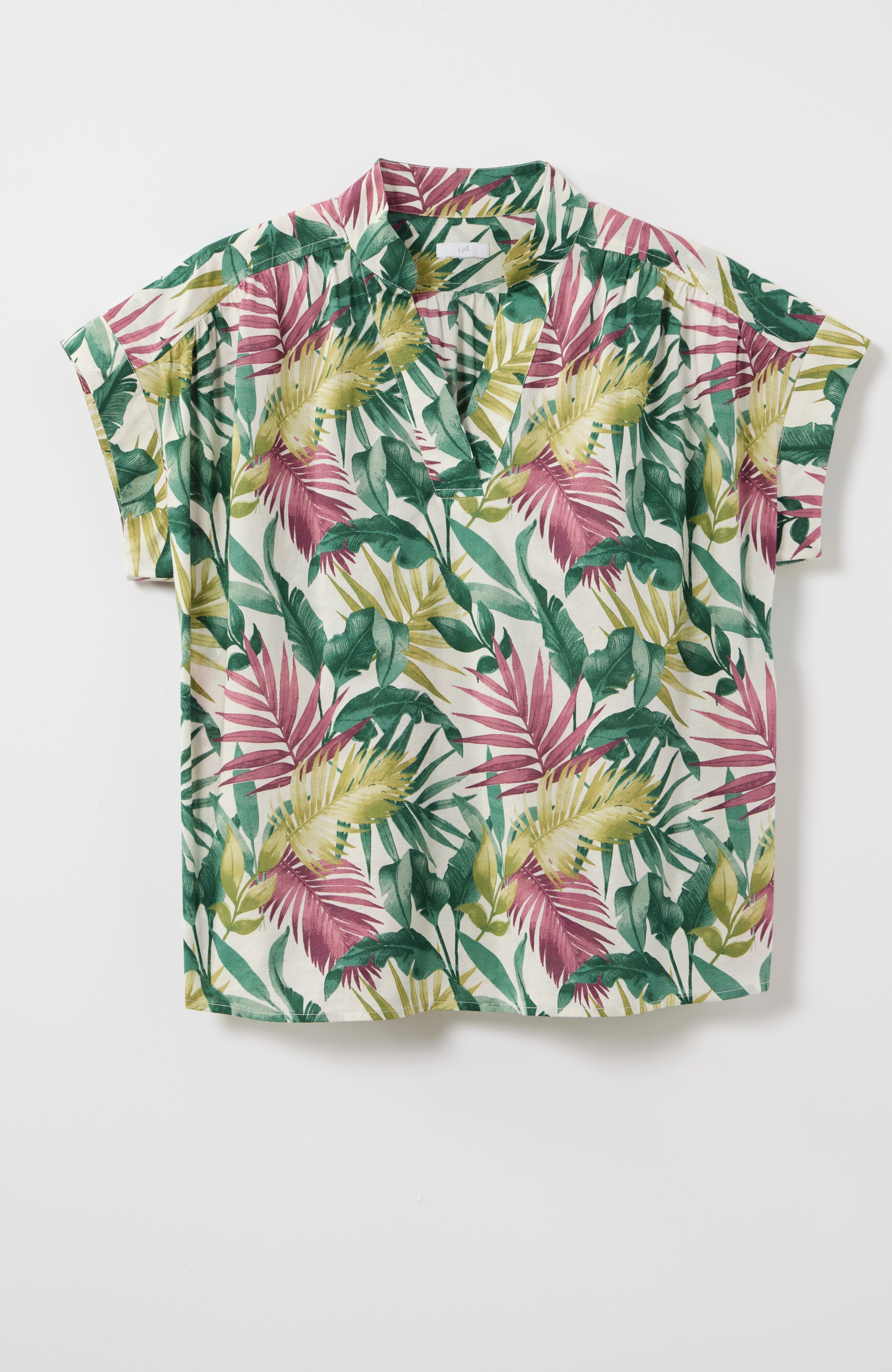 Shirred Voile Top | JJill