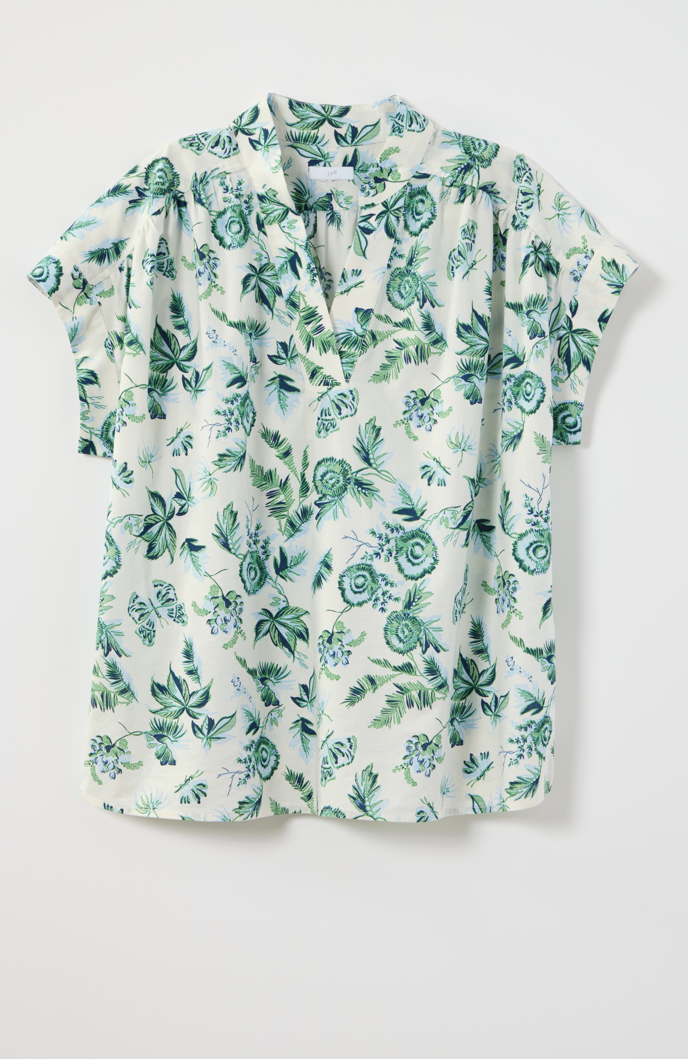 Shirred Voile Top | JJill