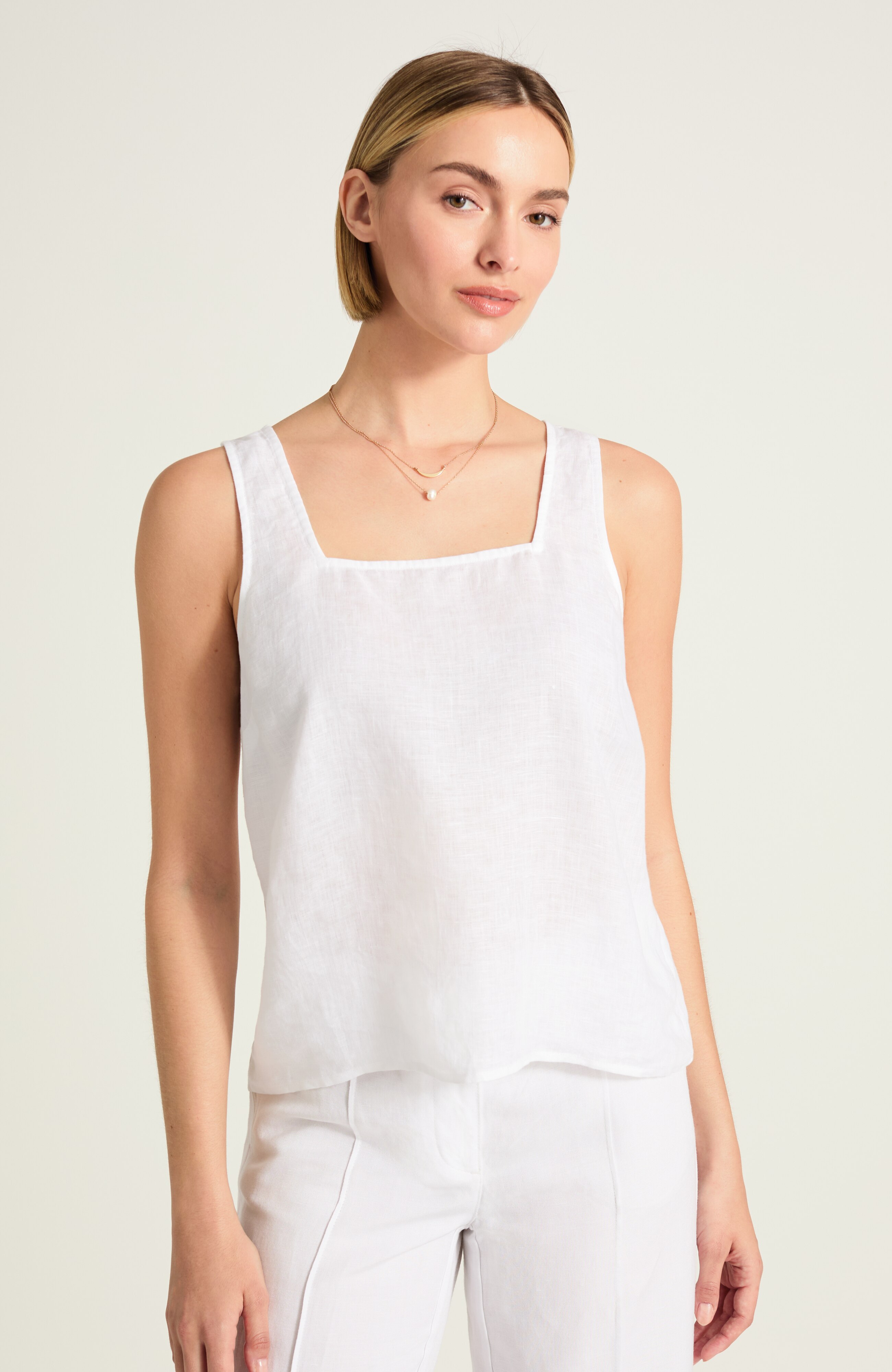 Square-Neck Tank | JJill