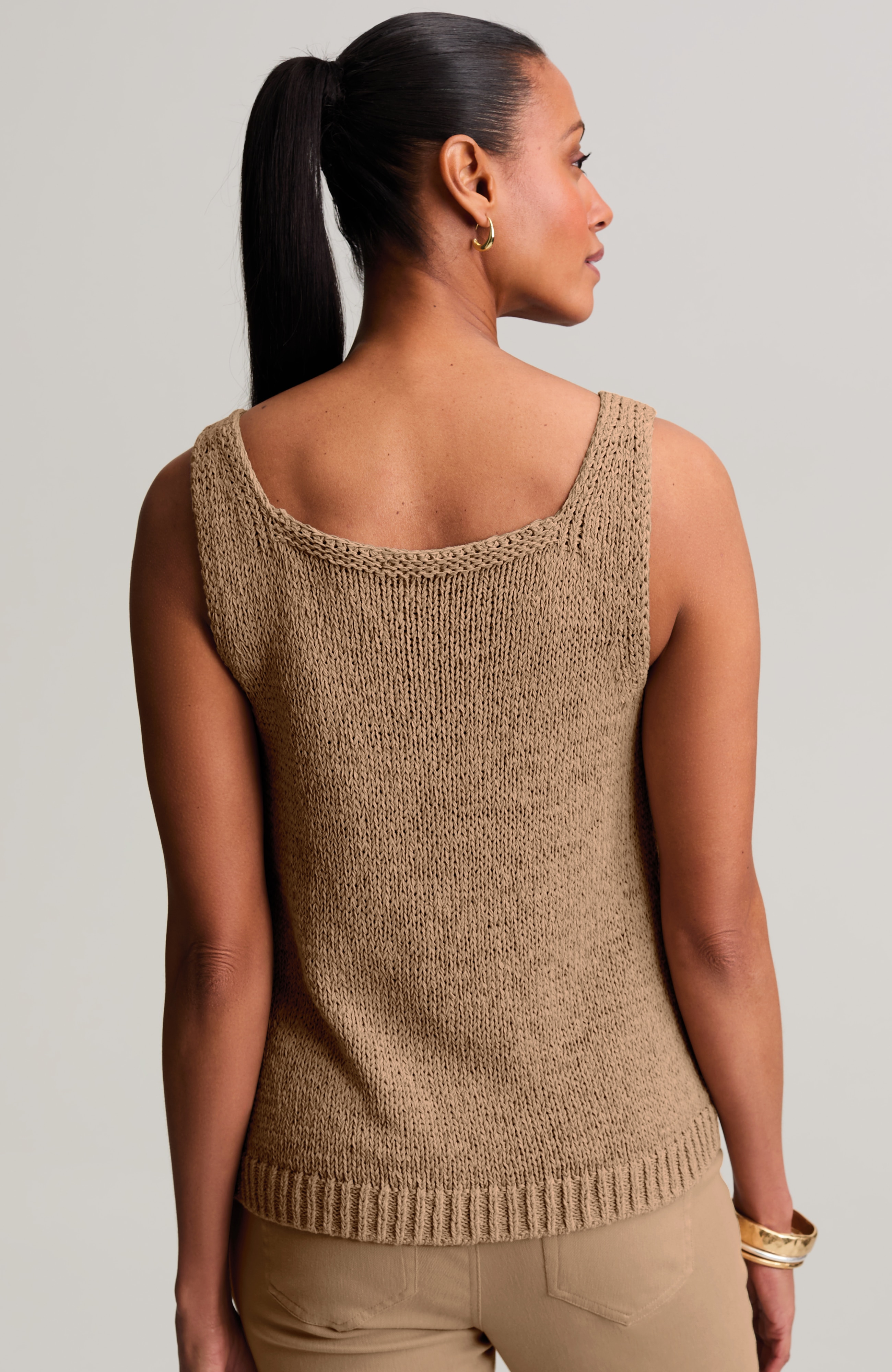 crochet layering tank