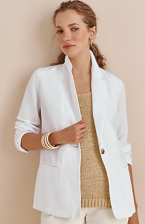 Image for Linen & Rayon Blazer