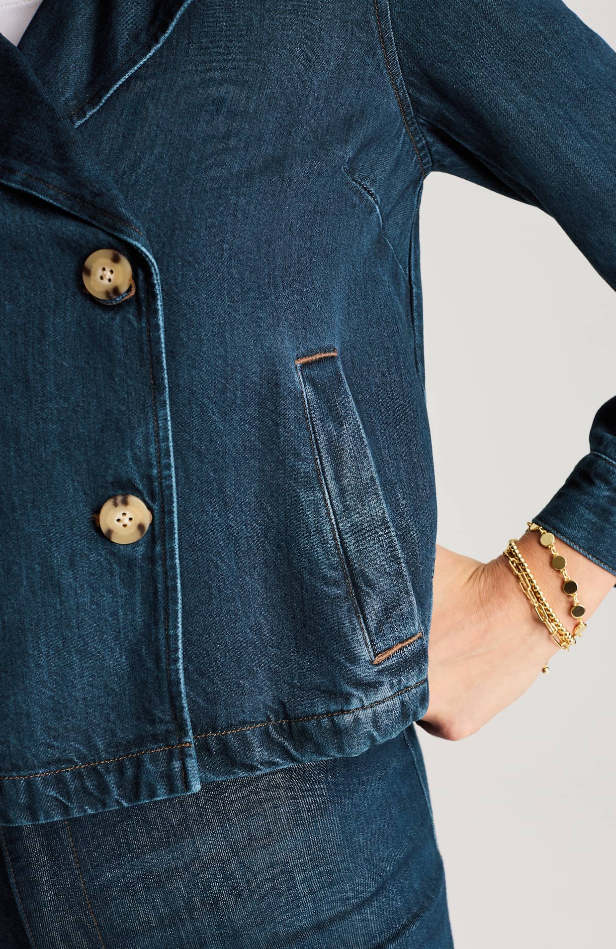 Ameri TENCEL DENIMTRENCH