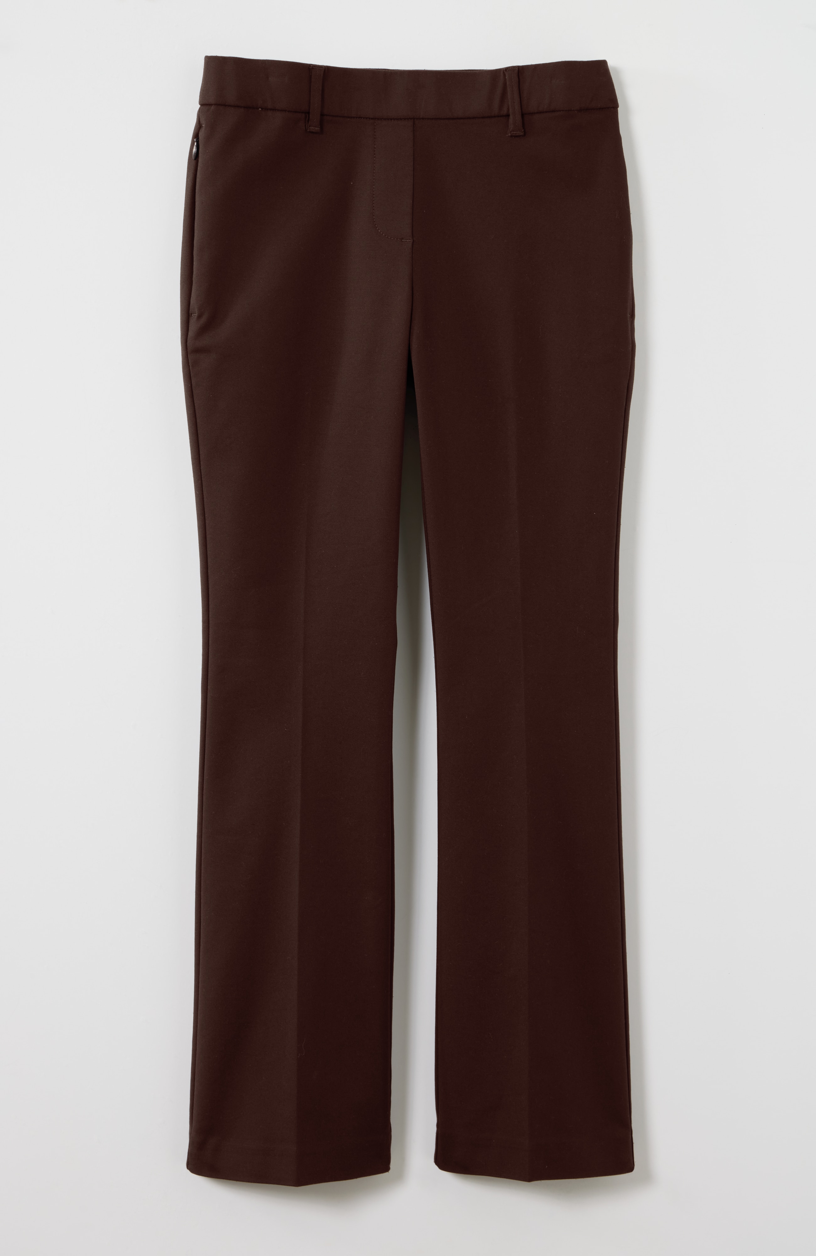 VERSATILE COTTON-STRETCH FLARE PANTS | JJill