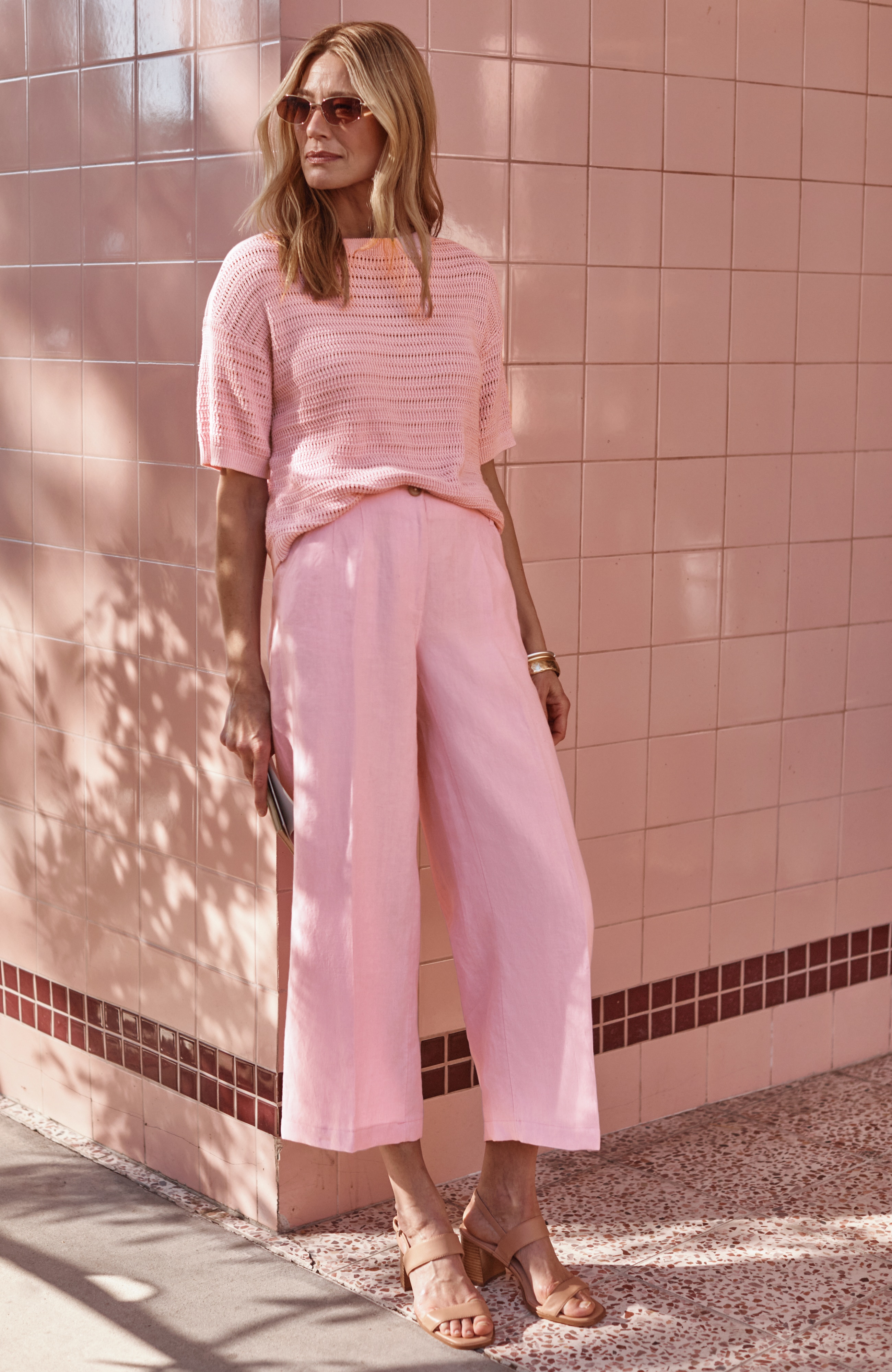 Linen Wide-Leg Pants | JJill