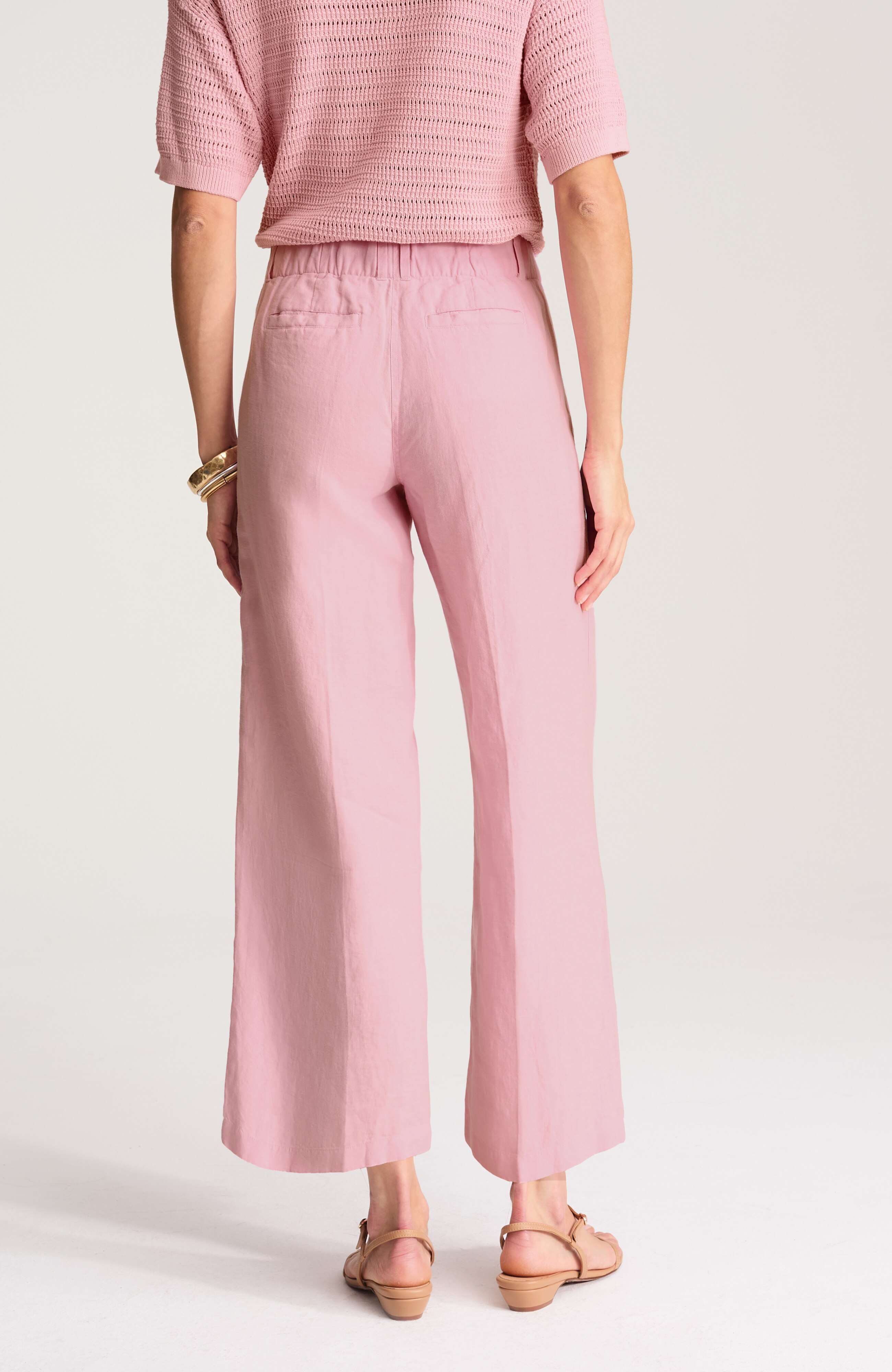 Linen Wide-Leg Pants | JJill
