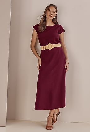 Image for Seersucker Maxi Skirt