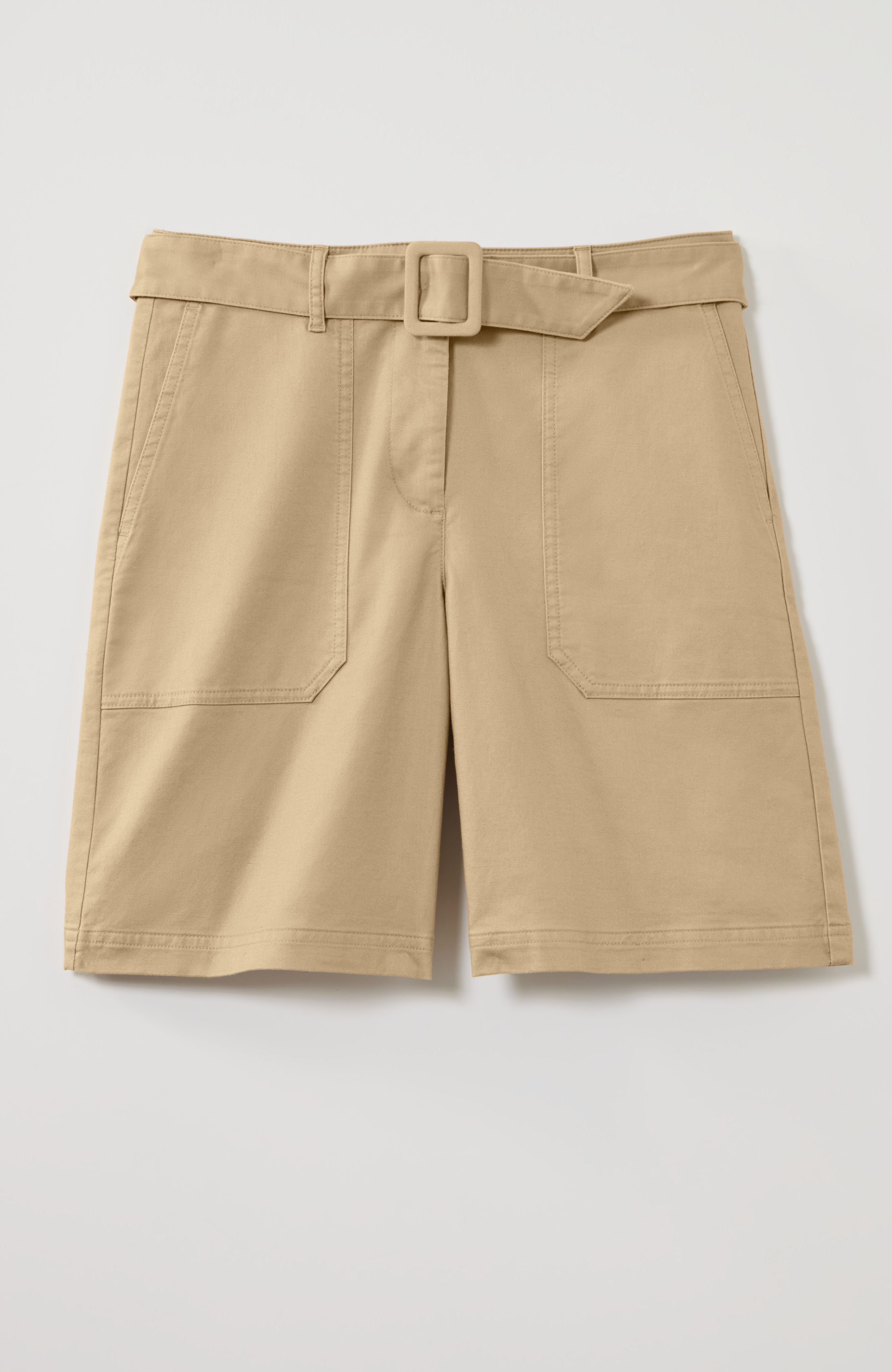 HIGH-RISE BELTED SHORTS | JJill