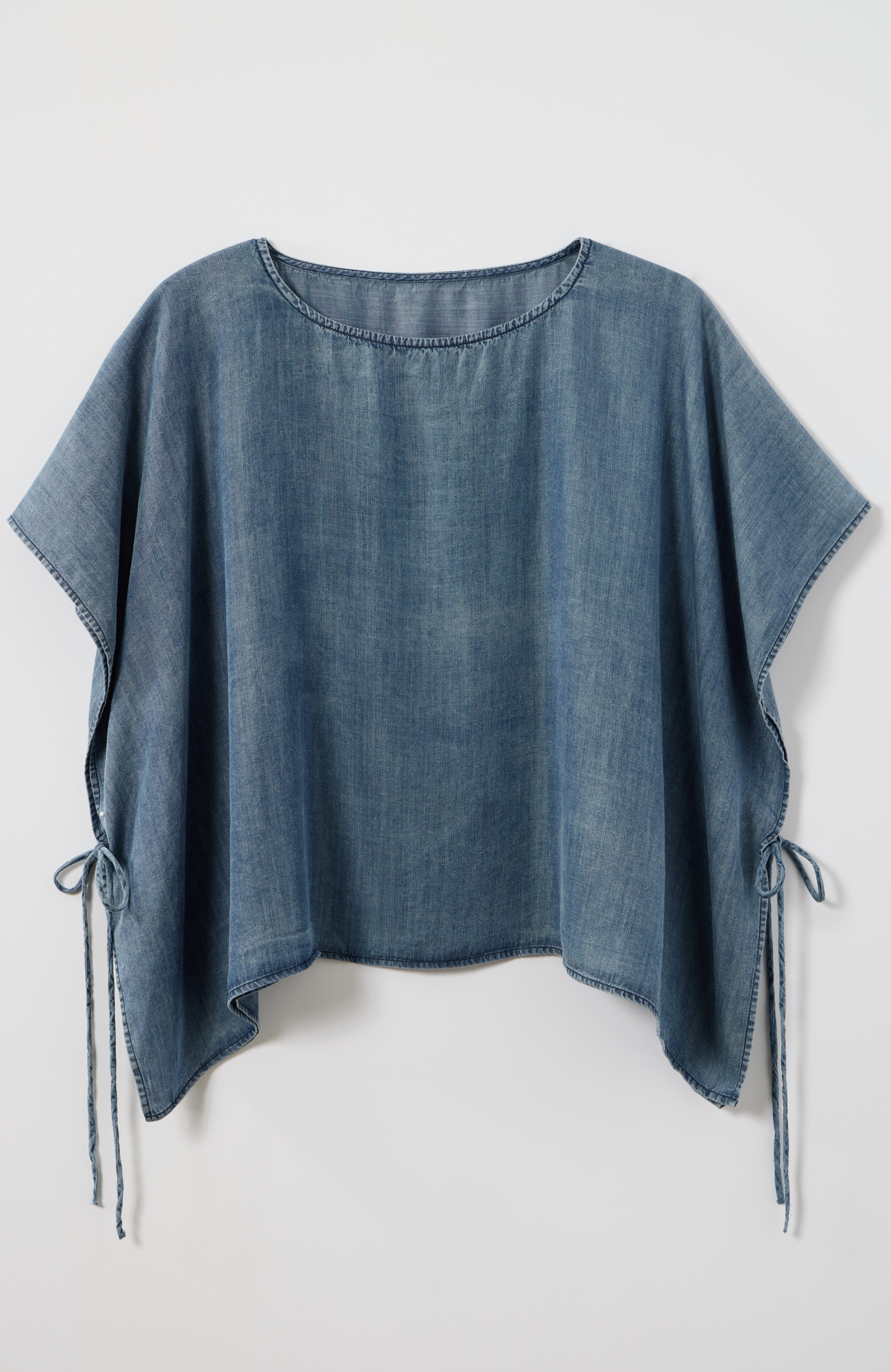 Denim Poncho