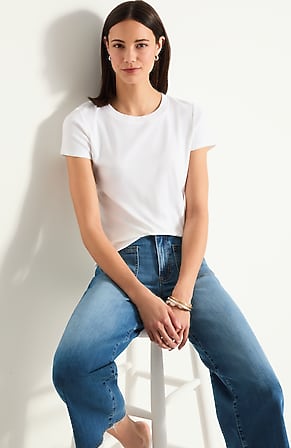 Image for Pima Short-Sleeve Layering Tee