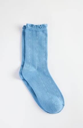 Image for Pointelle Crew Socks