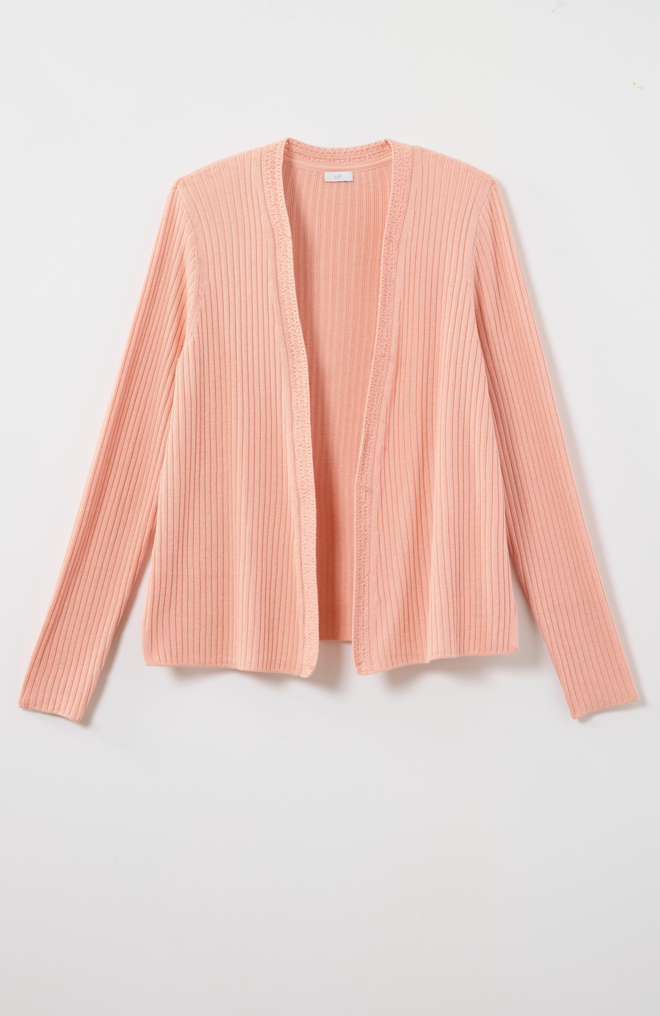 POINTELLE OPEN-FRONT CARDI | JJill