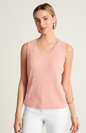 Image for Pointelle Sweater Tank