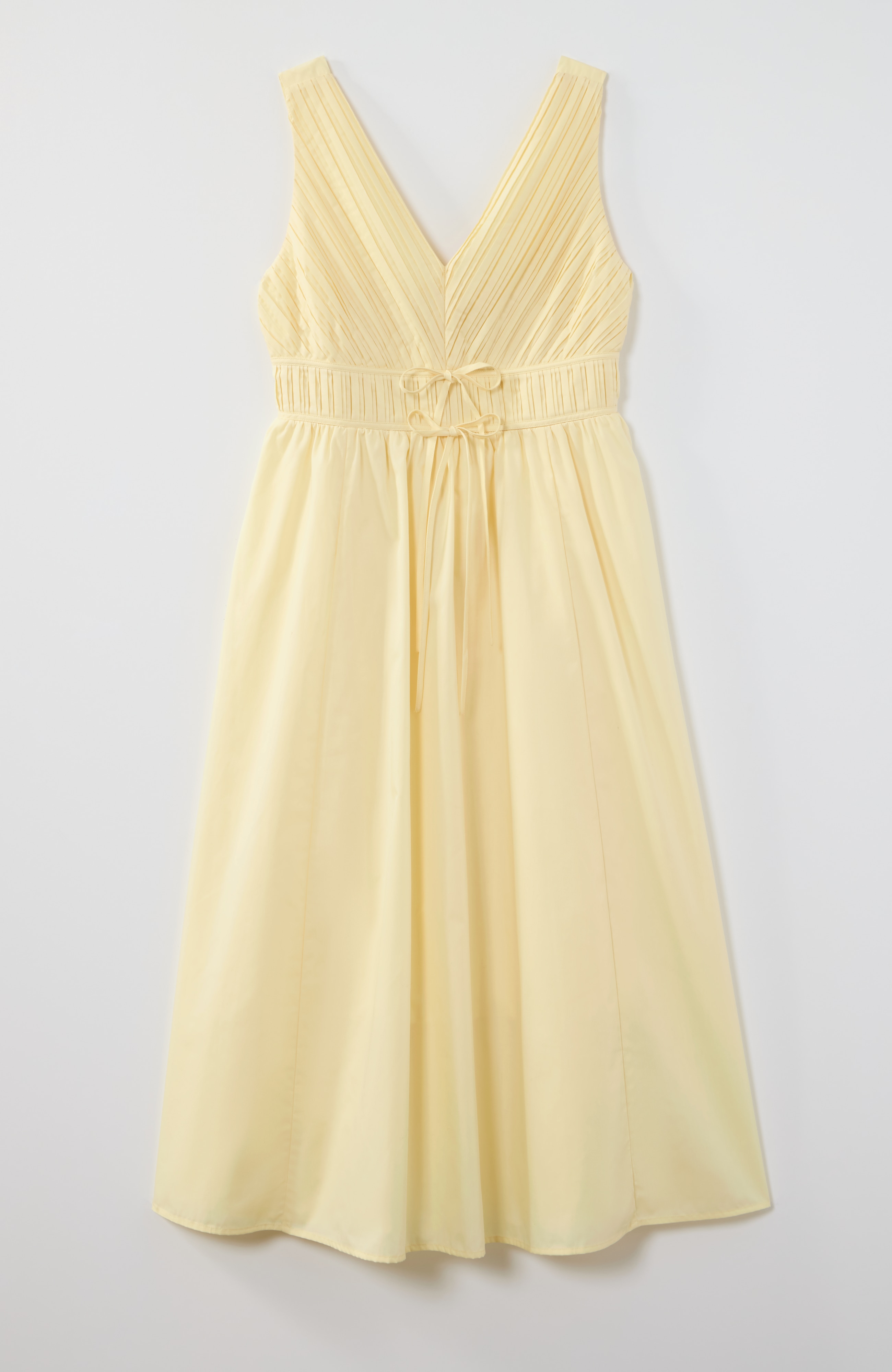 tie-front a-line dress