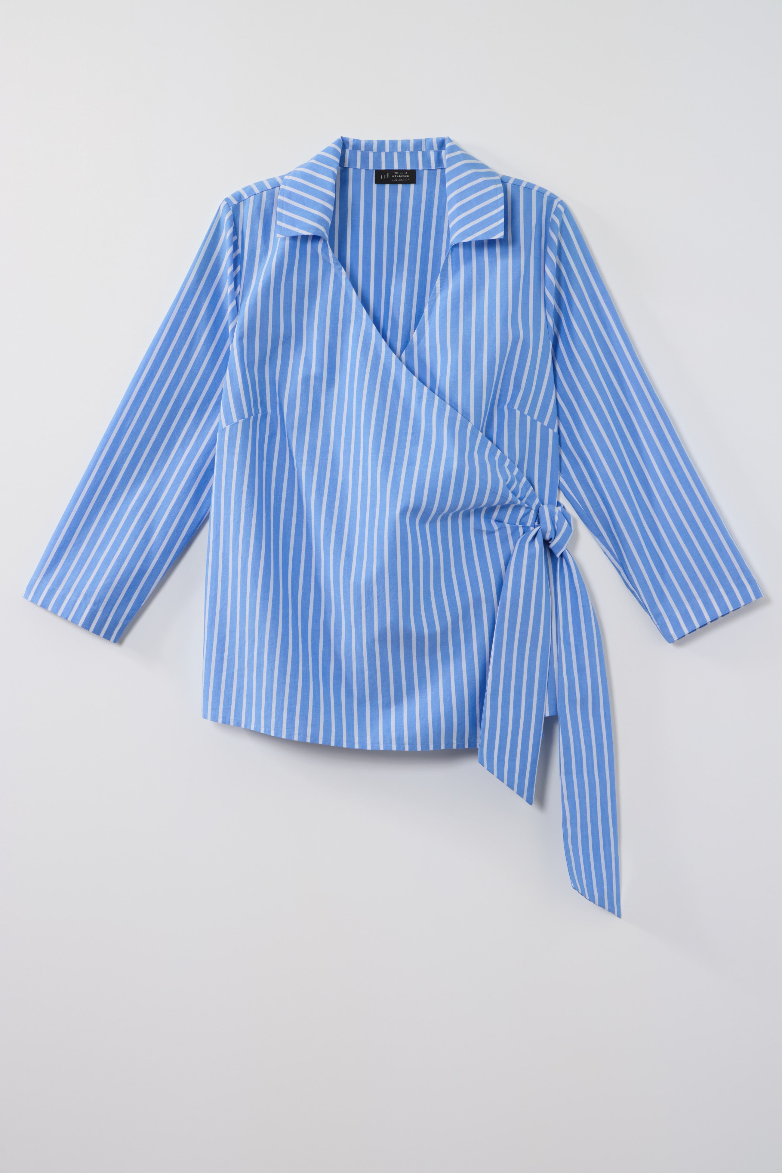 wearever woven wrap shirt