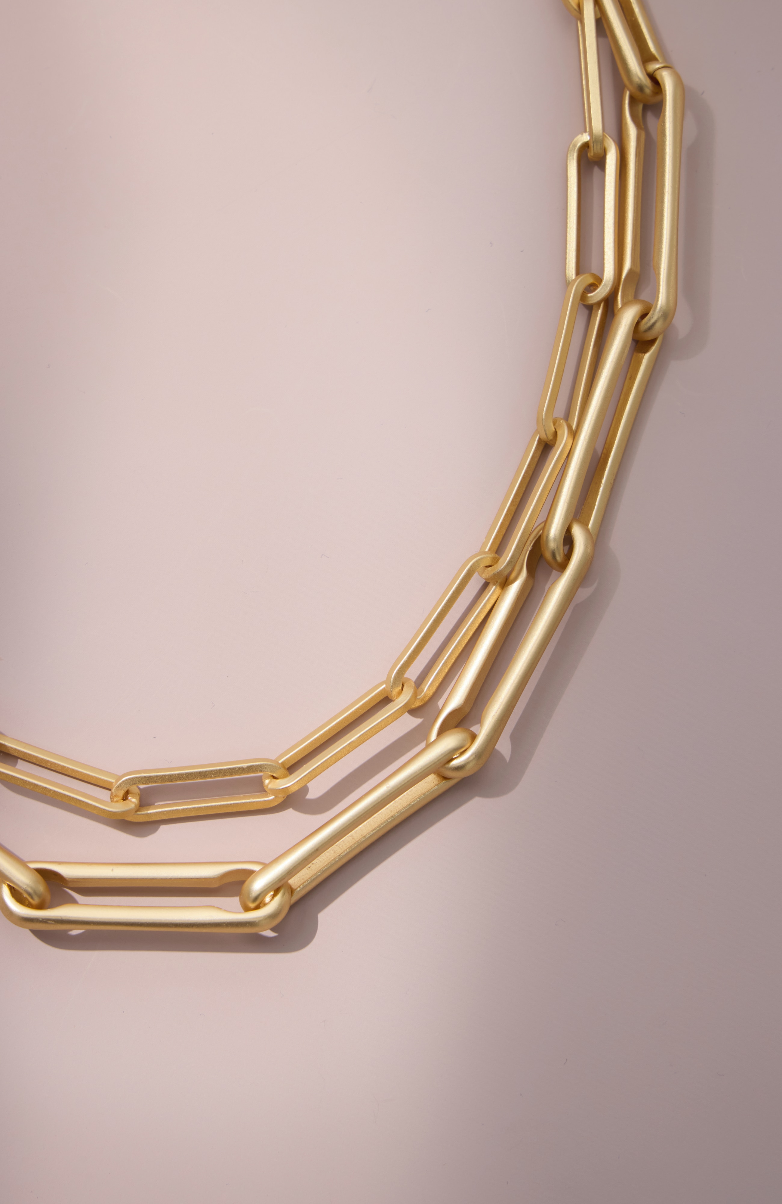 modern metals necklace