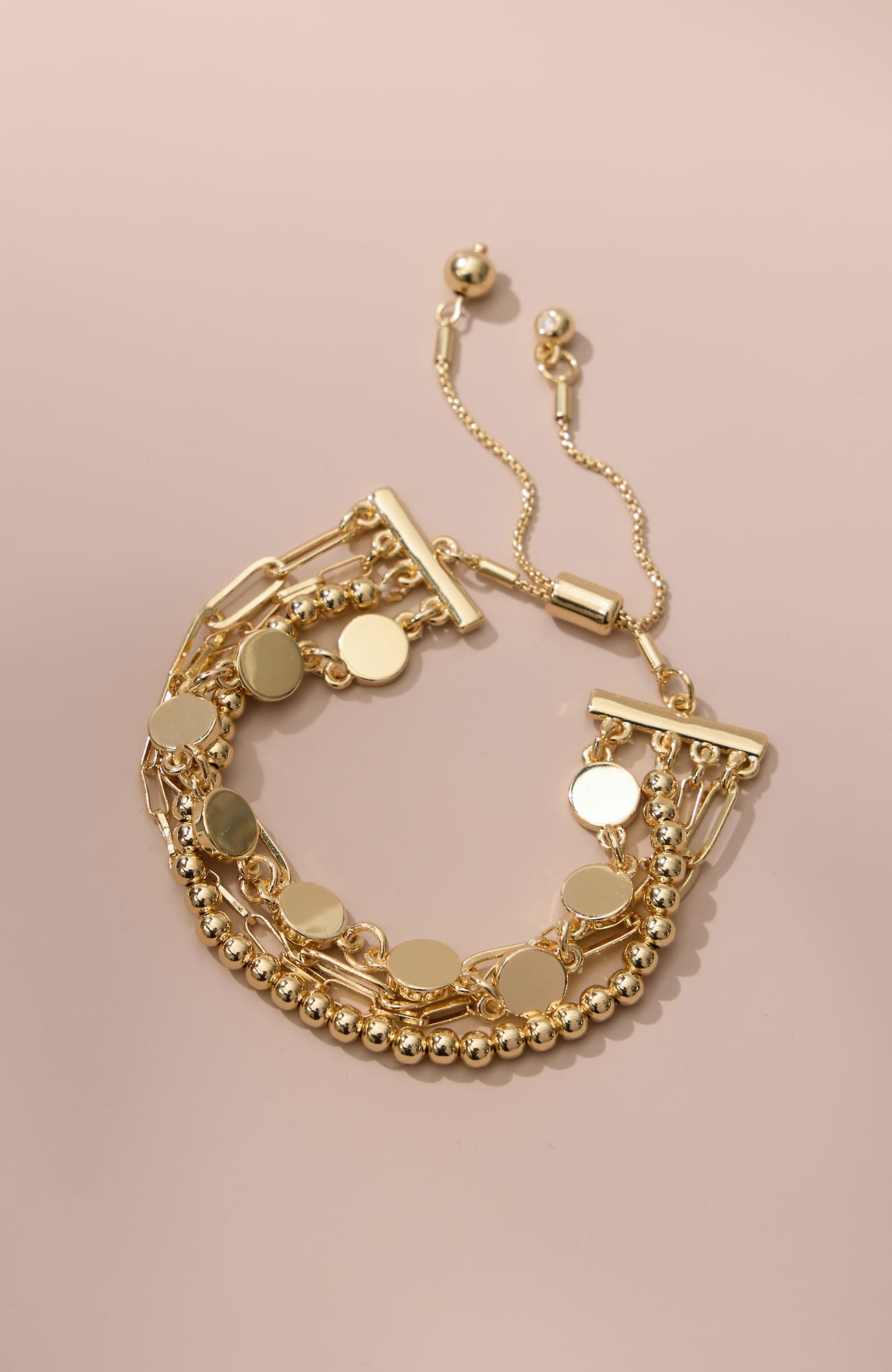 Jjill Demi-fine Multistrand Bracelet In Gold