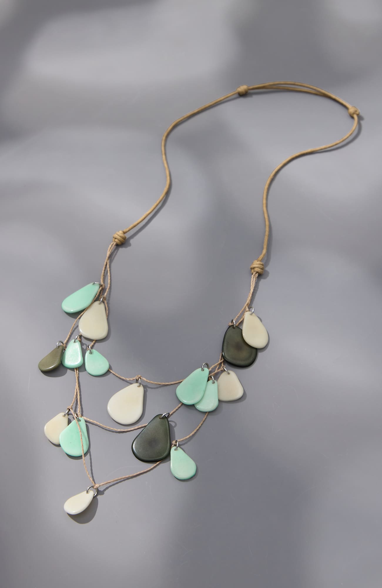 Jjill Tagua Multistrand Necklace
