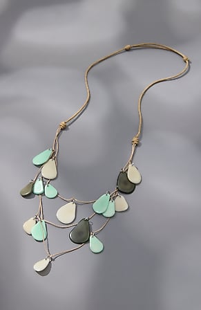 Image for Tagua Multistrand Necklace