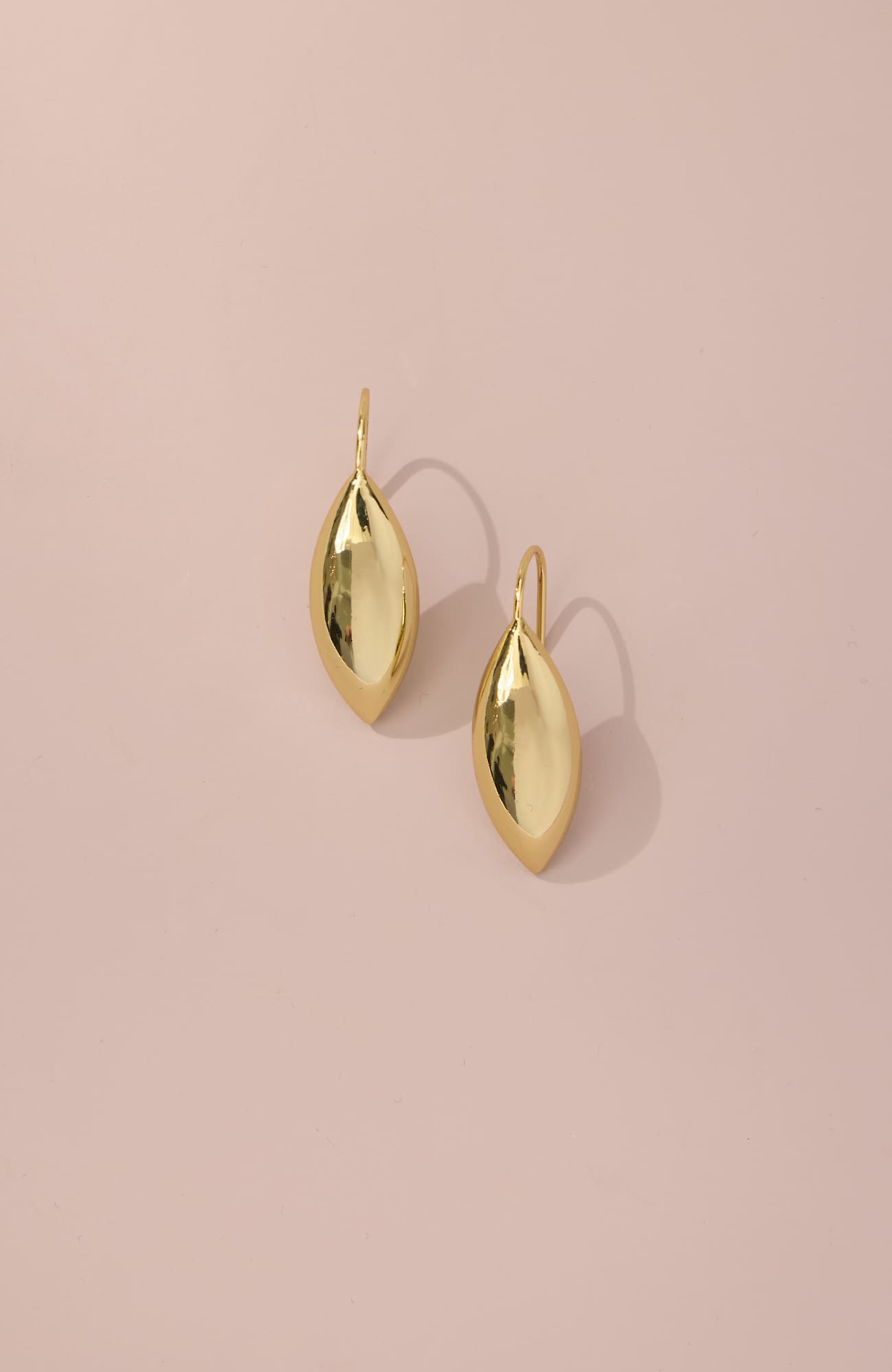 Jjill Demi-fine Elongated Earrings In Gold